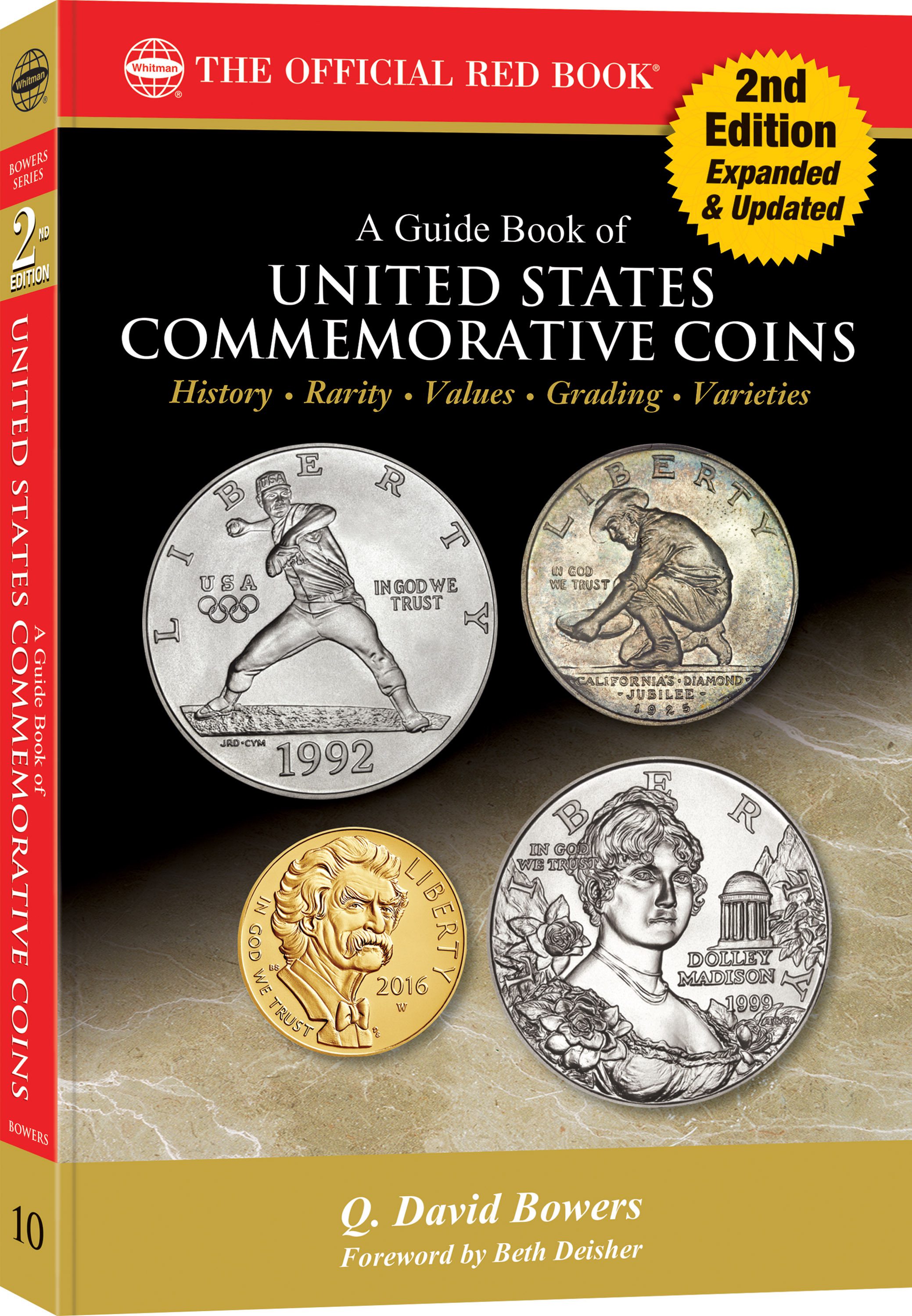 Red Book Series #10: A Guide Book of United States Commemorative Coins – History, Values, Collecting – Paperback
