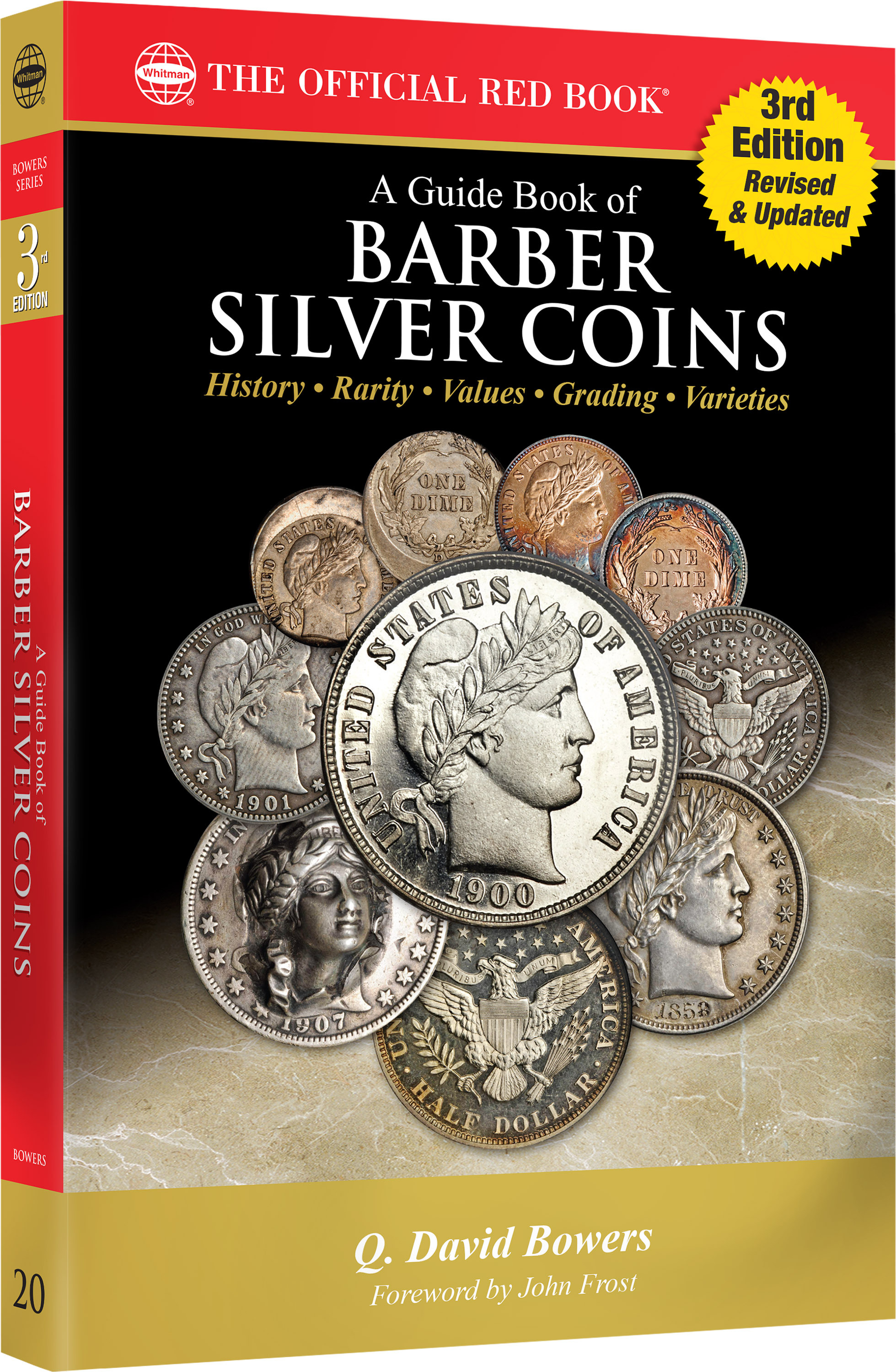 Red Book Series #20: A Guide Book of Barber Silver Coins – History, Values, Collecting – Paperback