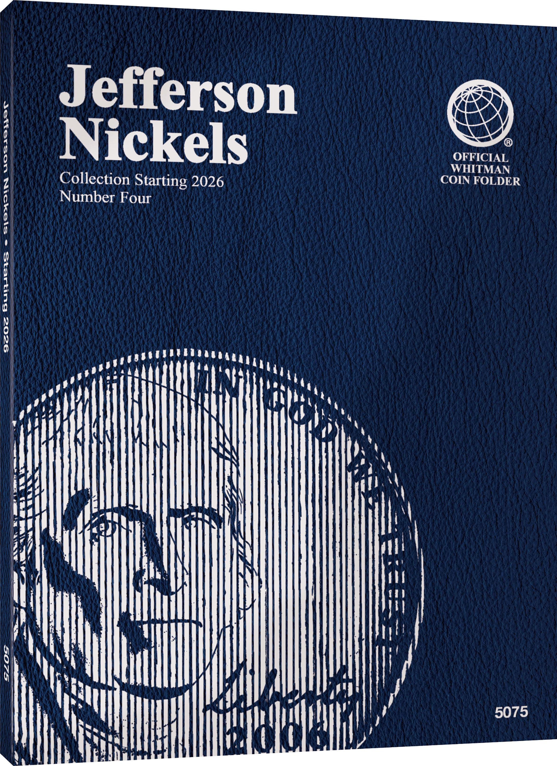 Official Whitman® Coin Folder – Jefferson Nickels Collection #4: Starting 2026 – Coin folder (Blue)