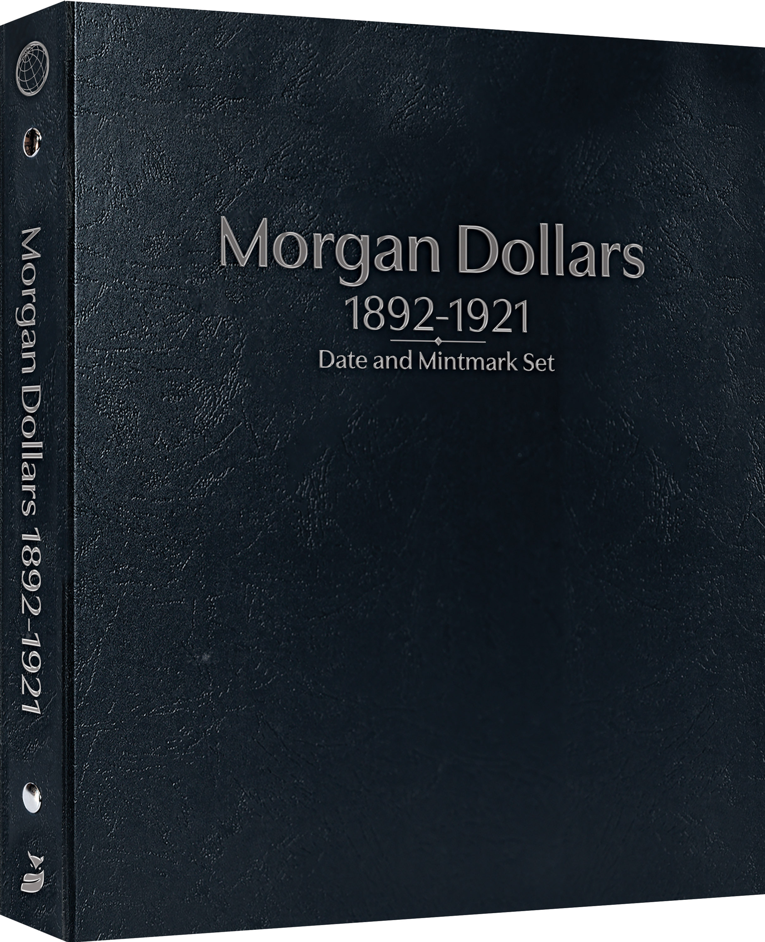 Whitman Prestige Coin Album – Morgan Dollars: 1892-1921 Date & Mintmark Set – Coin Album (Black)
