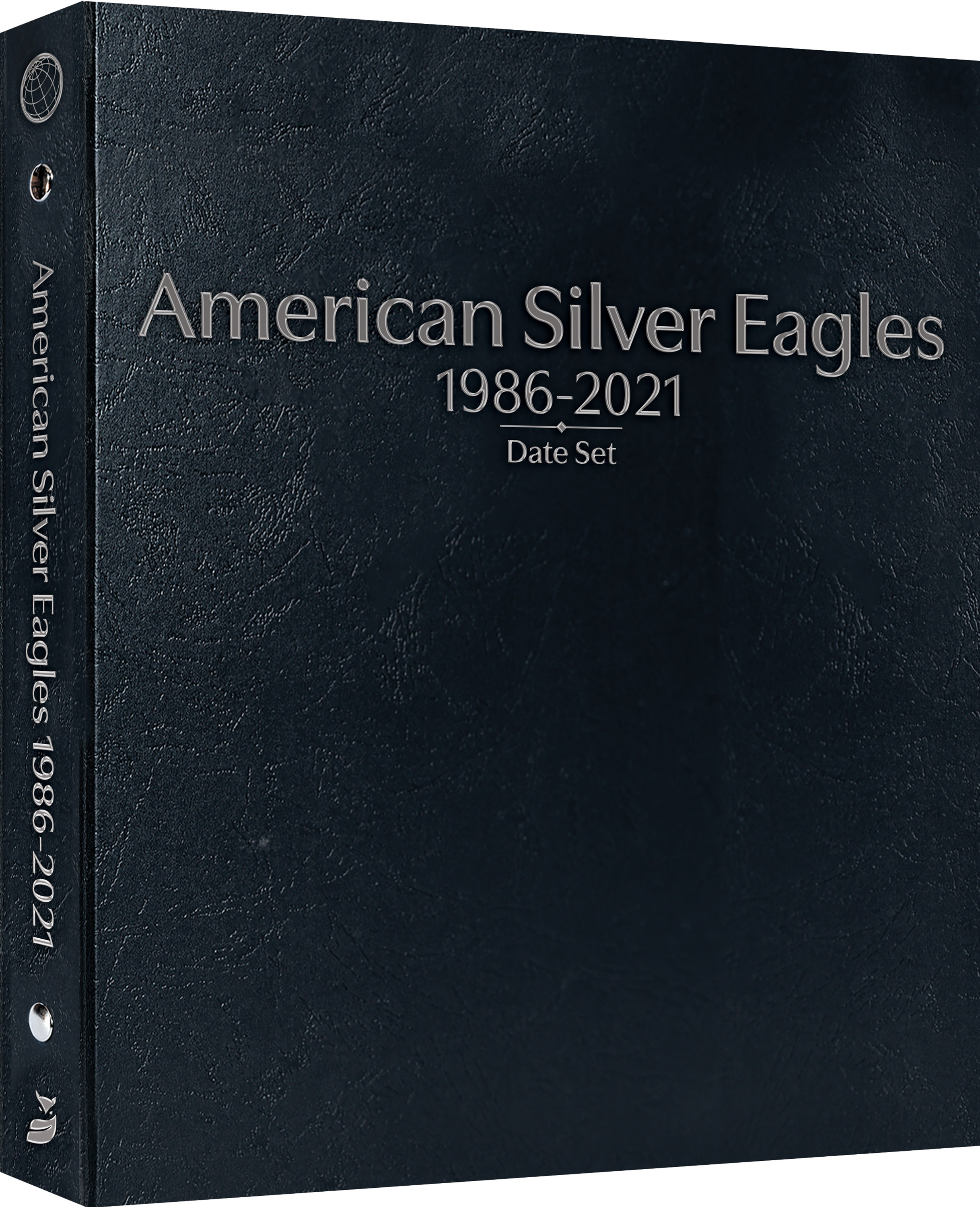 Whitman Prestige Coin Album – American Silver Eagles: 1986-2021 Date Set – Coin Album (Black)
