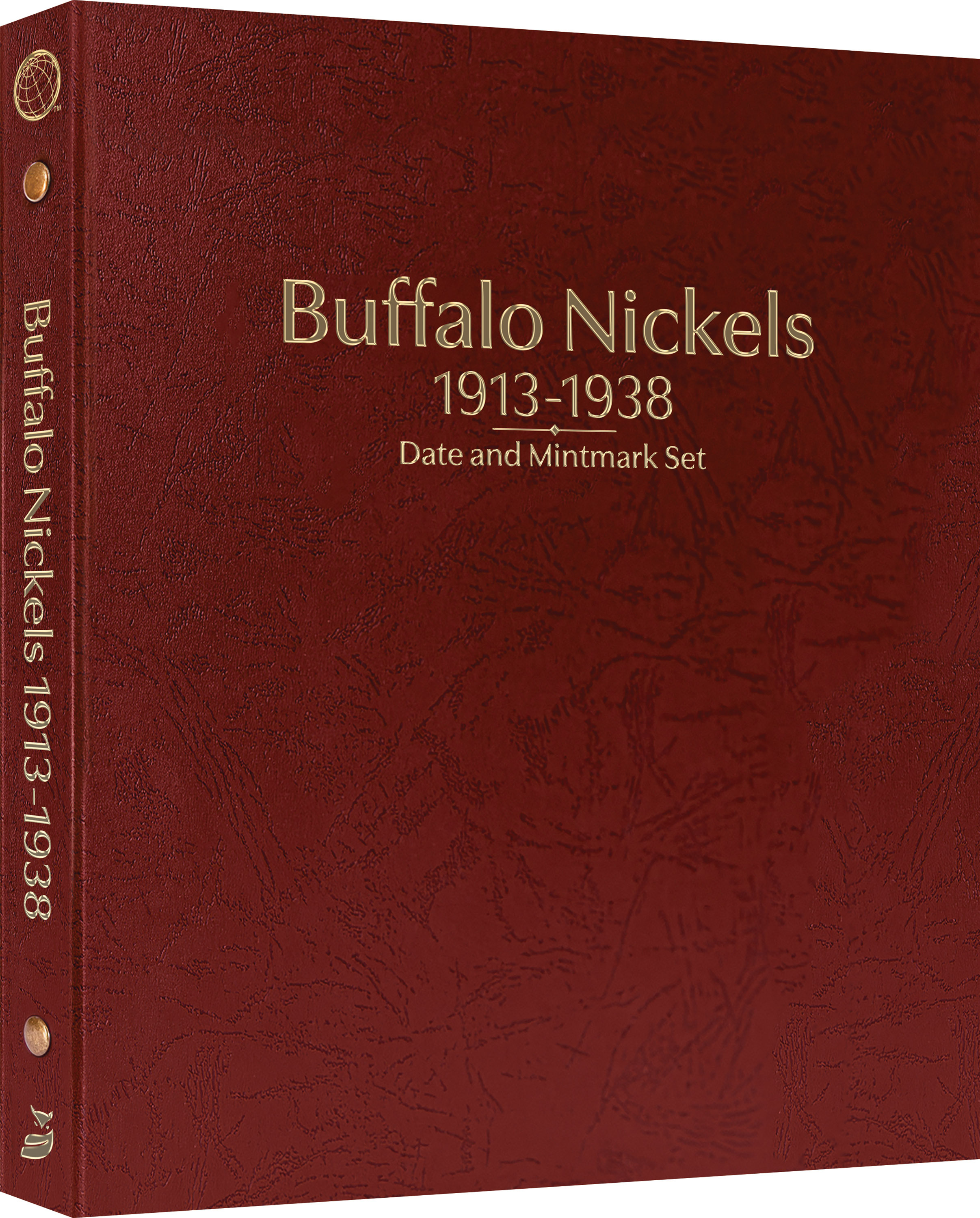 Whitman Prestige Coin Album – Buffalo Nickels: 1913-1938 Date & Mintmark Set