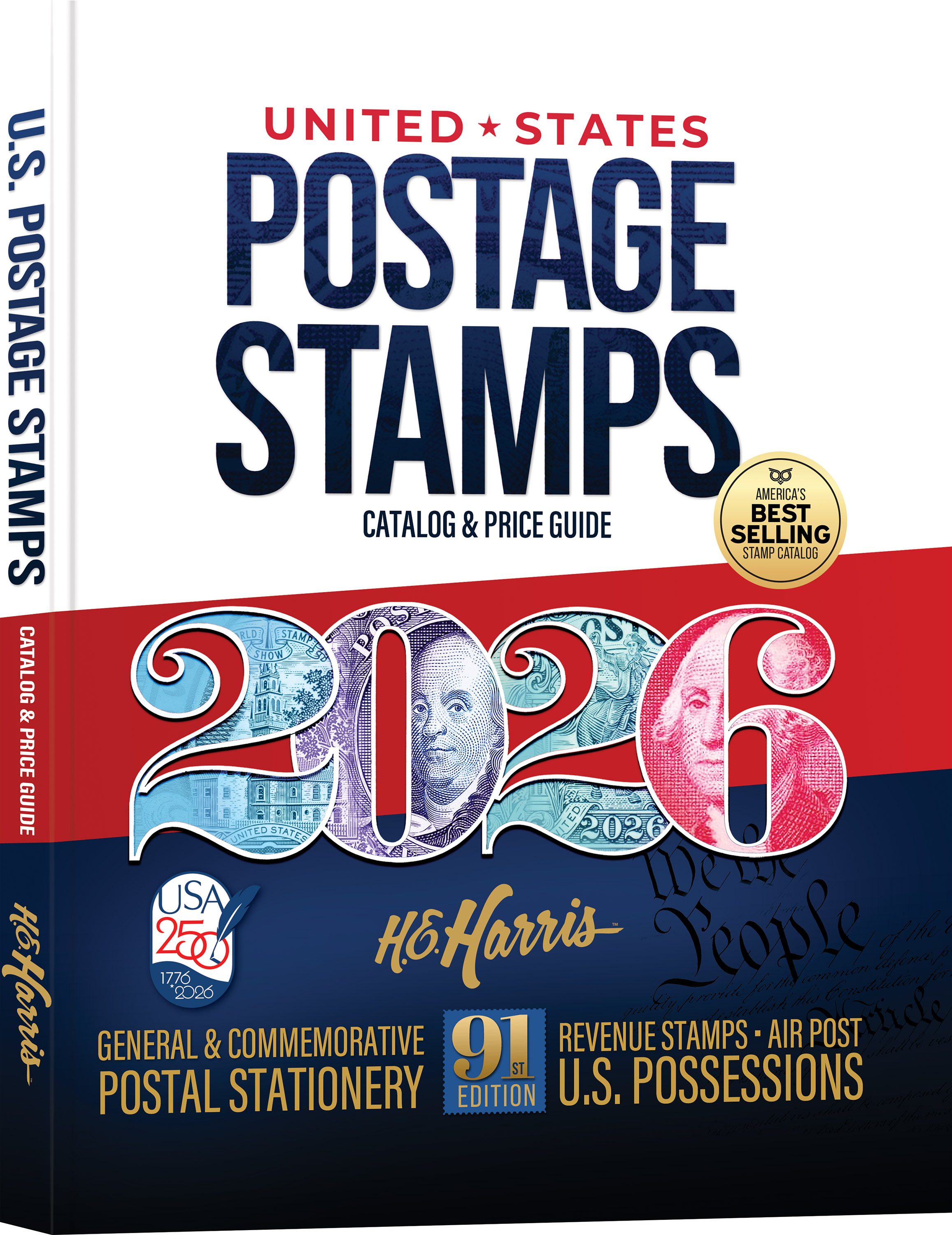 2026 United States Postage Stamp Catalog & Price Guide – Hardback