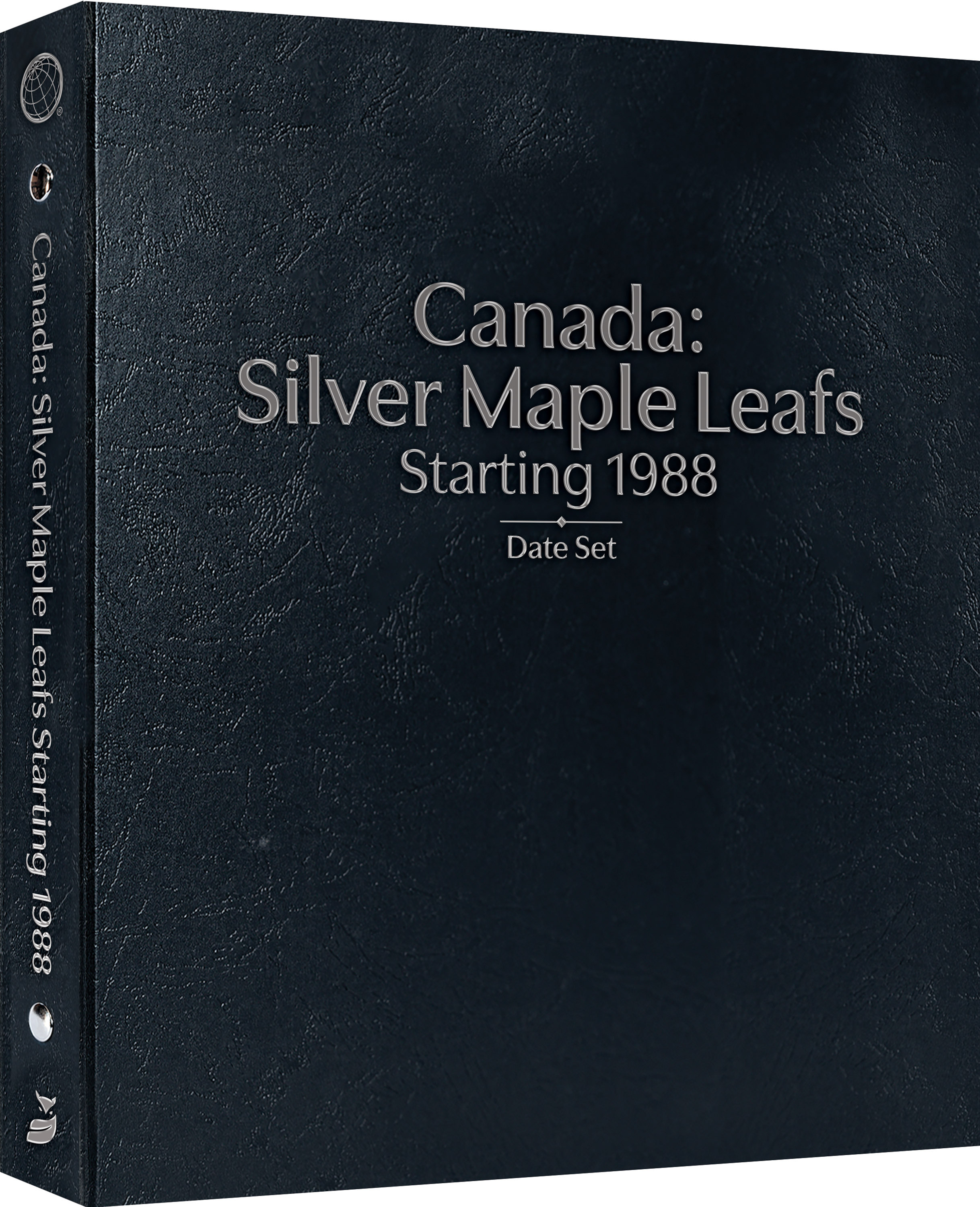 Whitman Prestige™ Coin Album – Canada Silver Maple Leafs: Starting 1988 Date Set – Coin Album (Black)