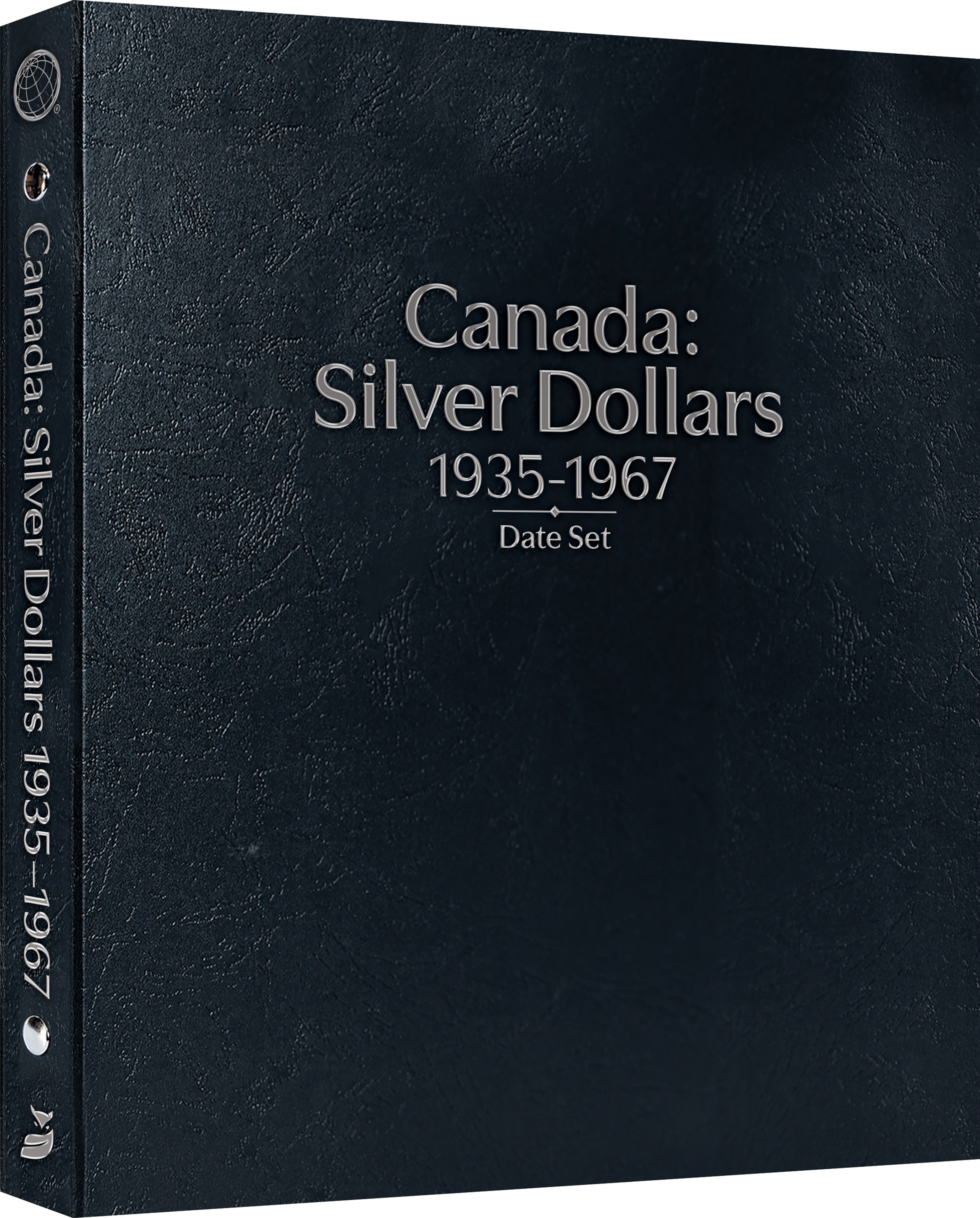 Whitman Prestige™ Coin Album – Canada Silver Dollars: 1935-1967 Date & Mintmark Set – Coin Album (Black)