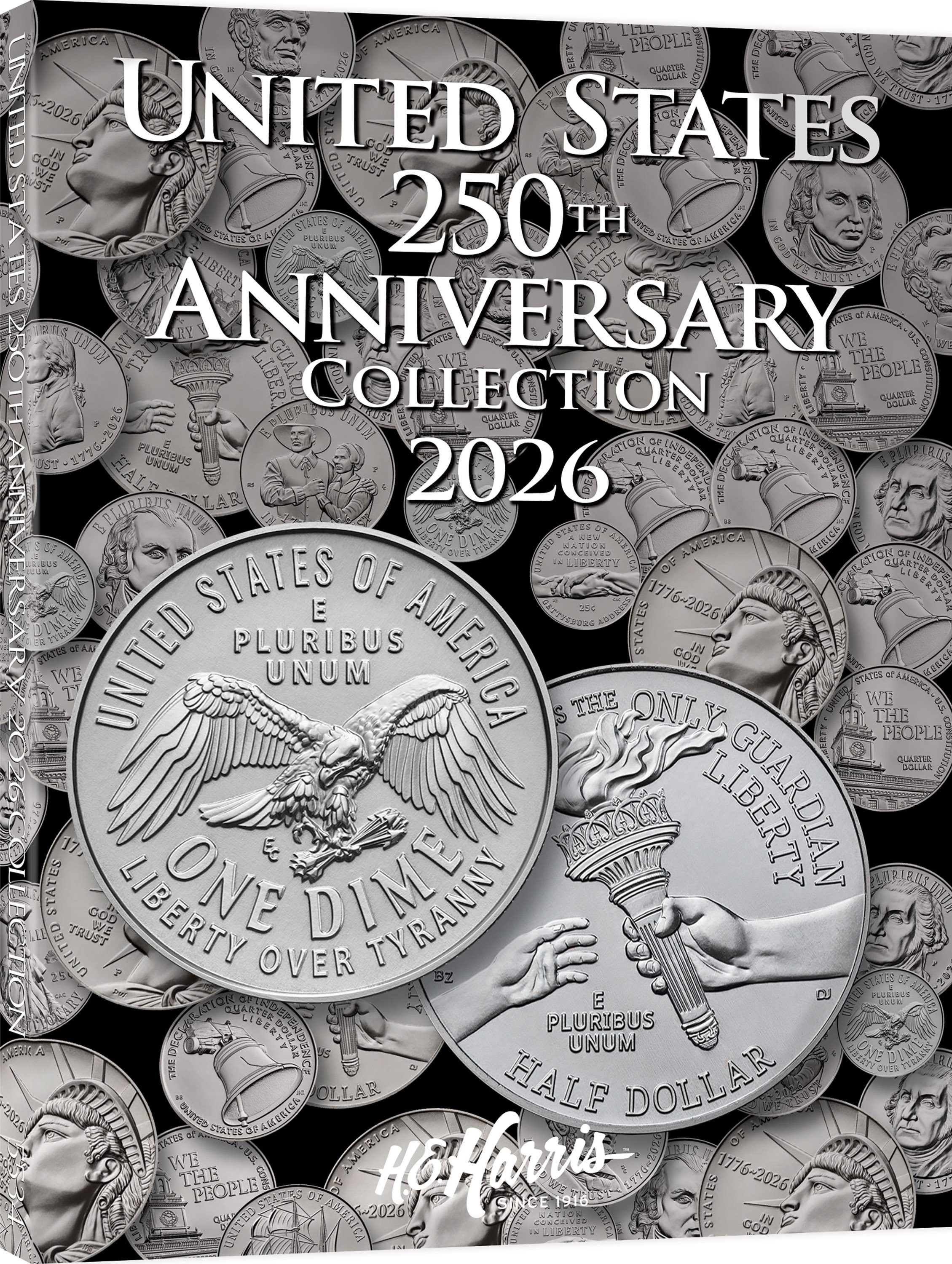 H.E. Harris® Coin Folder – United States 250th Anniversary Collection: 2026 – Coin folder