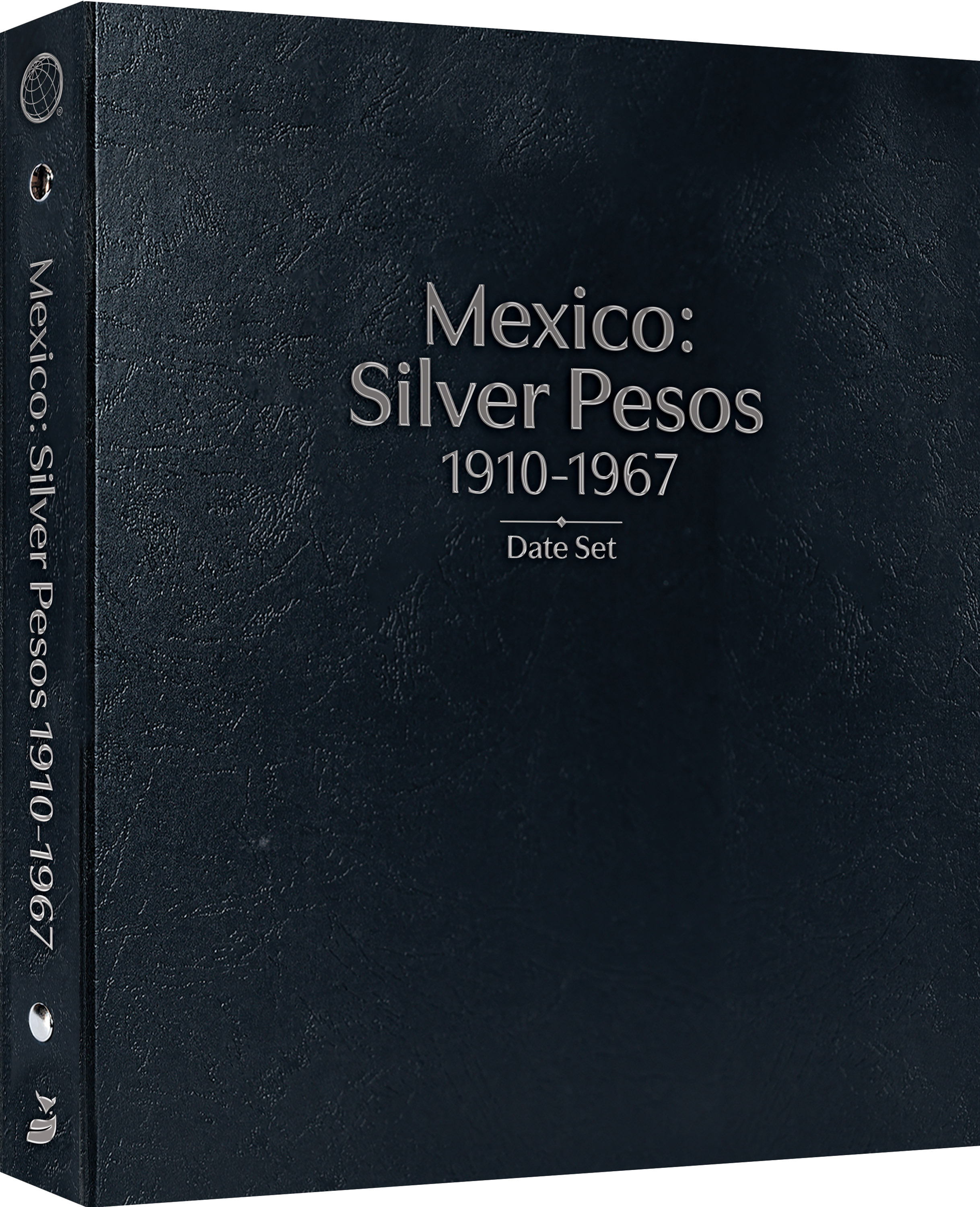 Whitman Prestige™ Coin Album – Mexico Silver Pesos: 1910-1967 Date Set – Coin Album (Black)