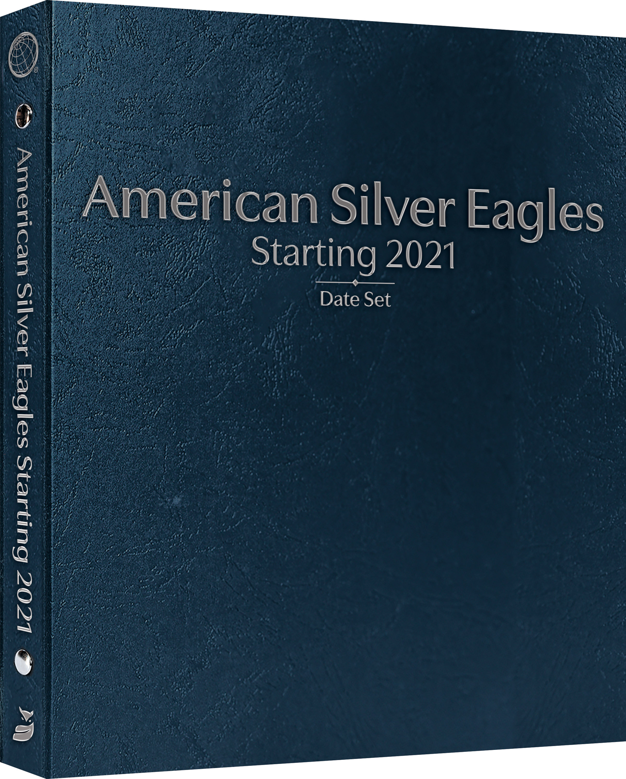 Whitman Prestige Coin Album – American Silver Eagles: Starting 2021 Date Set – Coin Album (Blue)