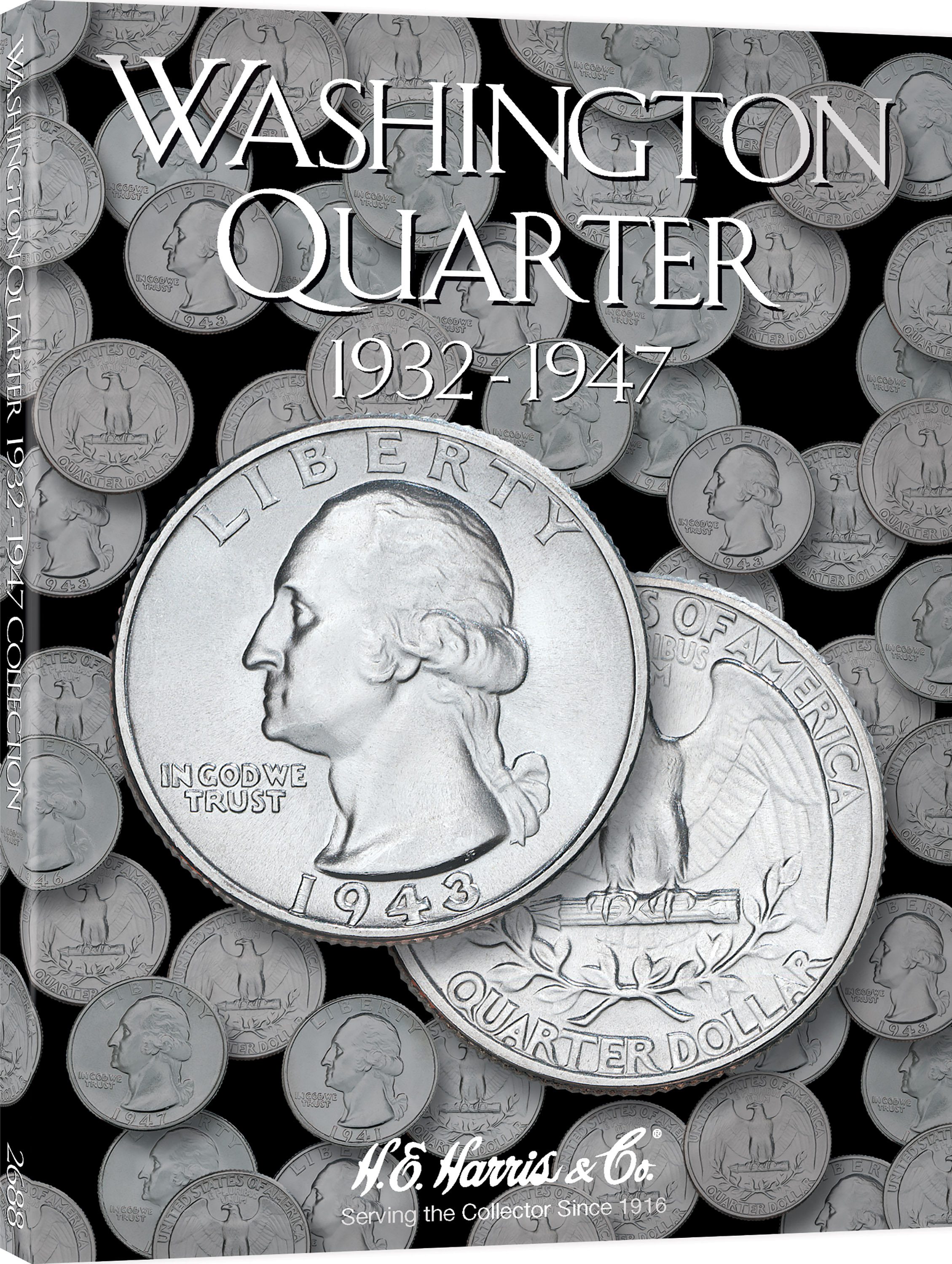 H.E. Harris® Coin Folder – Washington Quarters Collection #1: 1932-1947 – Coin folder
