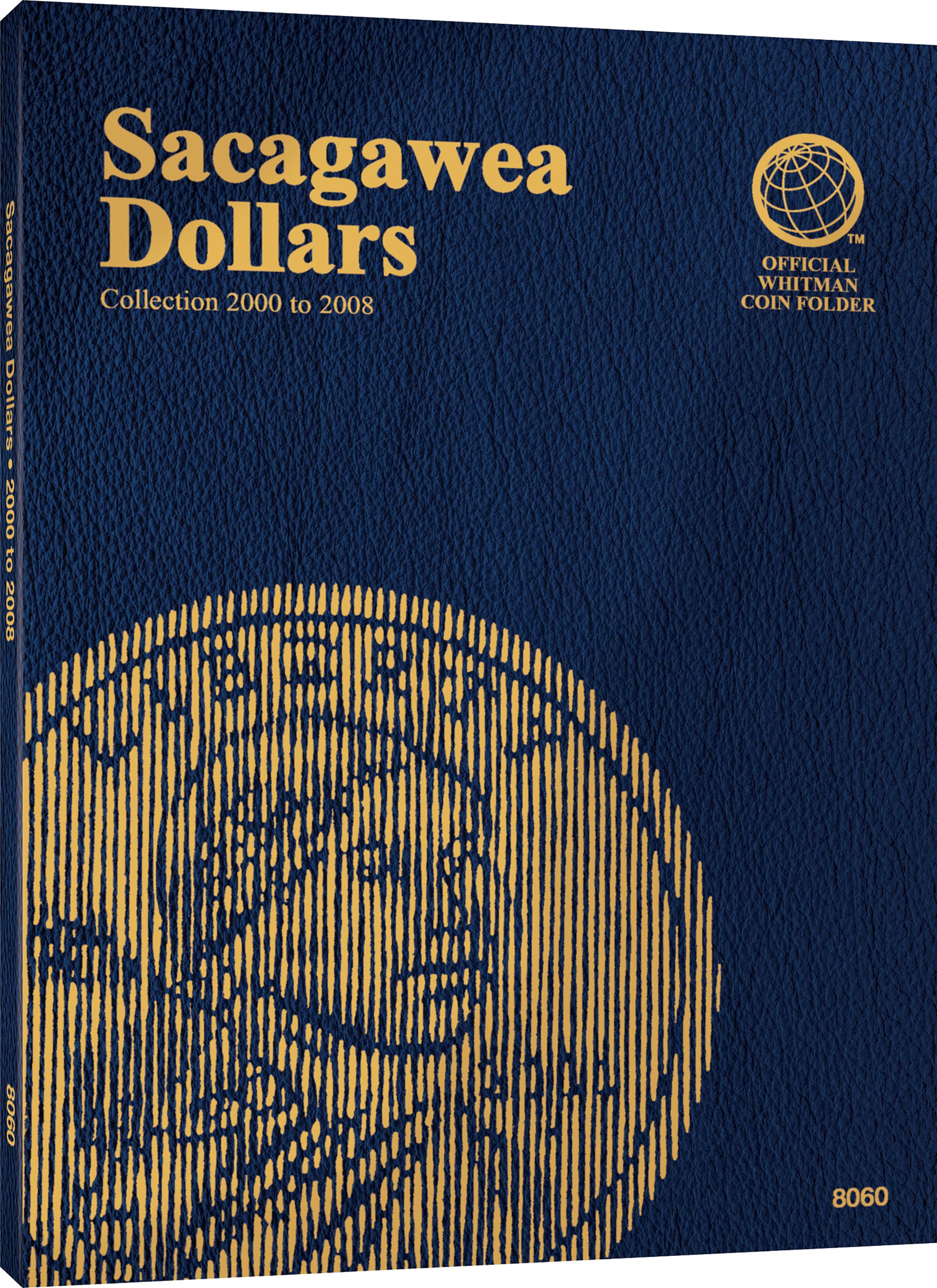 Official Whitman® Coin Folder – Sacagawea Dollars: 2000-2008 – Coin folder (Blue)