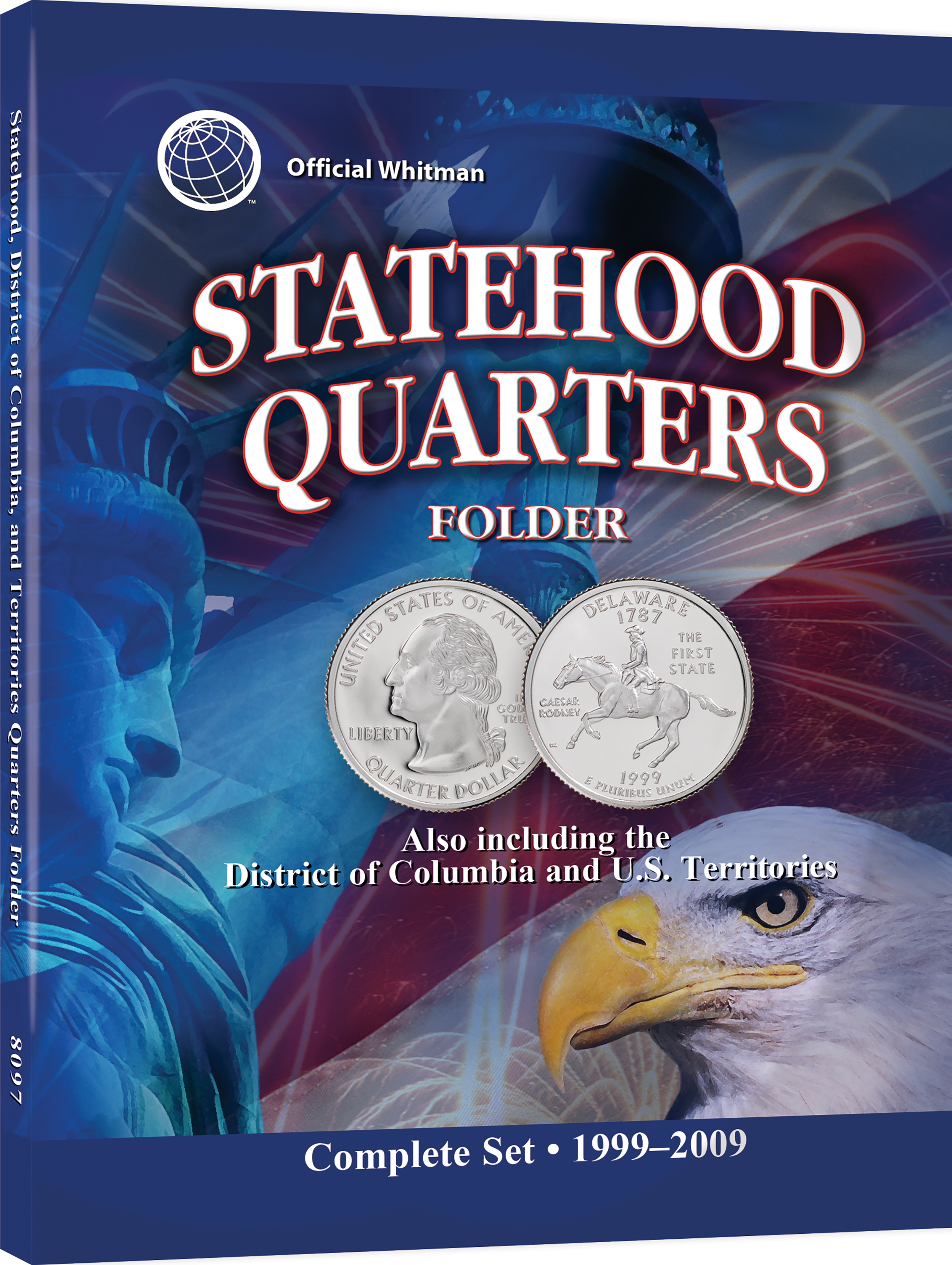 Official Whitman® Coin Folder – Statehood Quarters: 1999-2009 (Single Mint) – Coin folder (Blue)