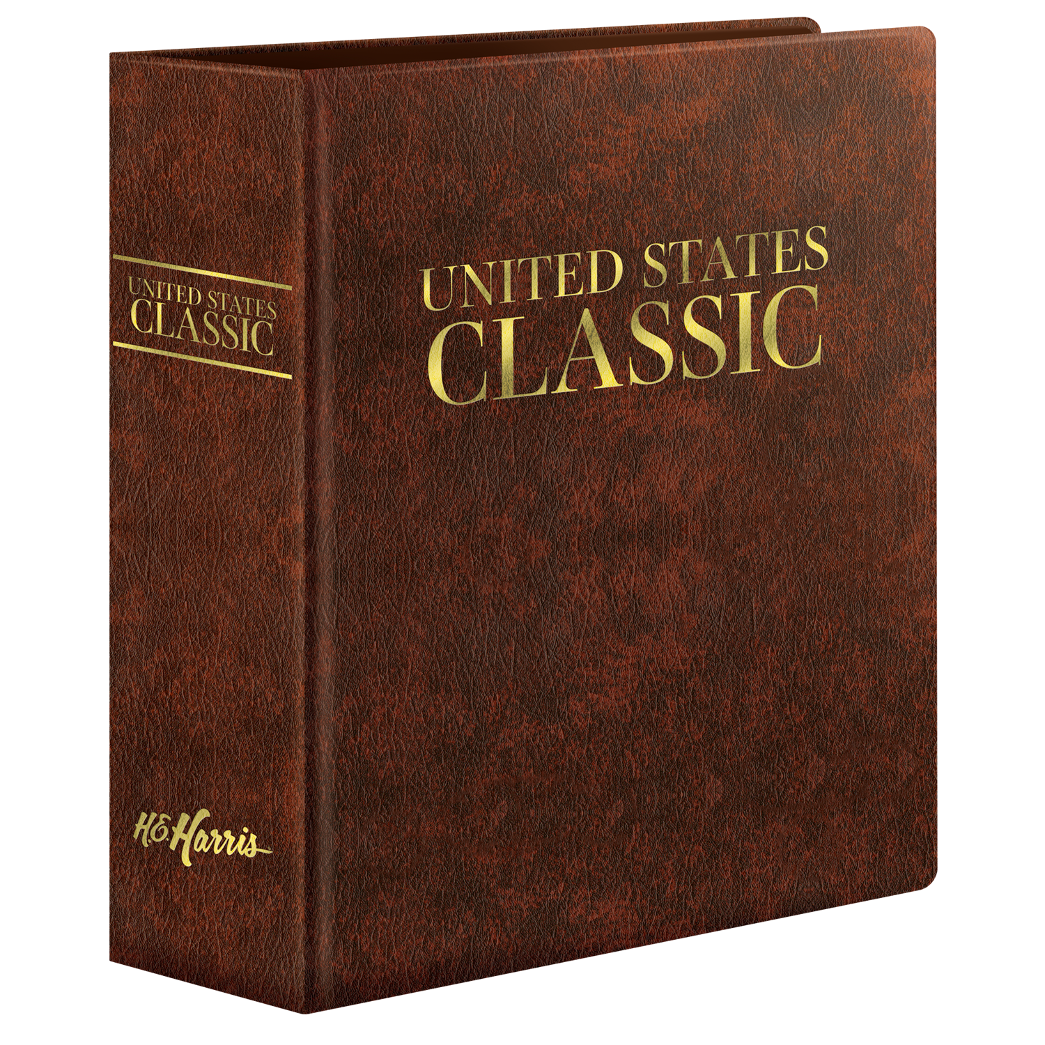 H.E. Harris United States Classic Stamp Album Binder & Slipcase Only