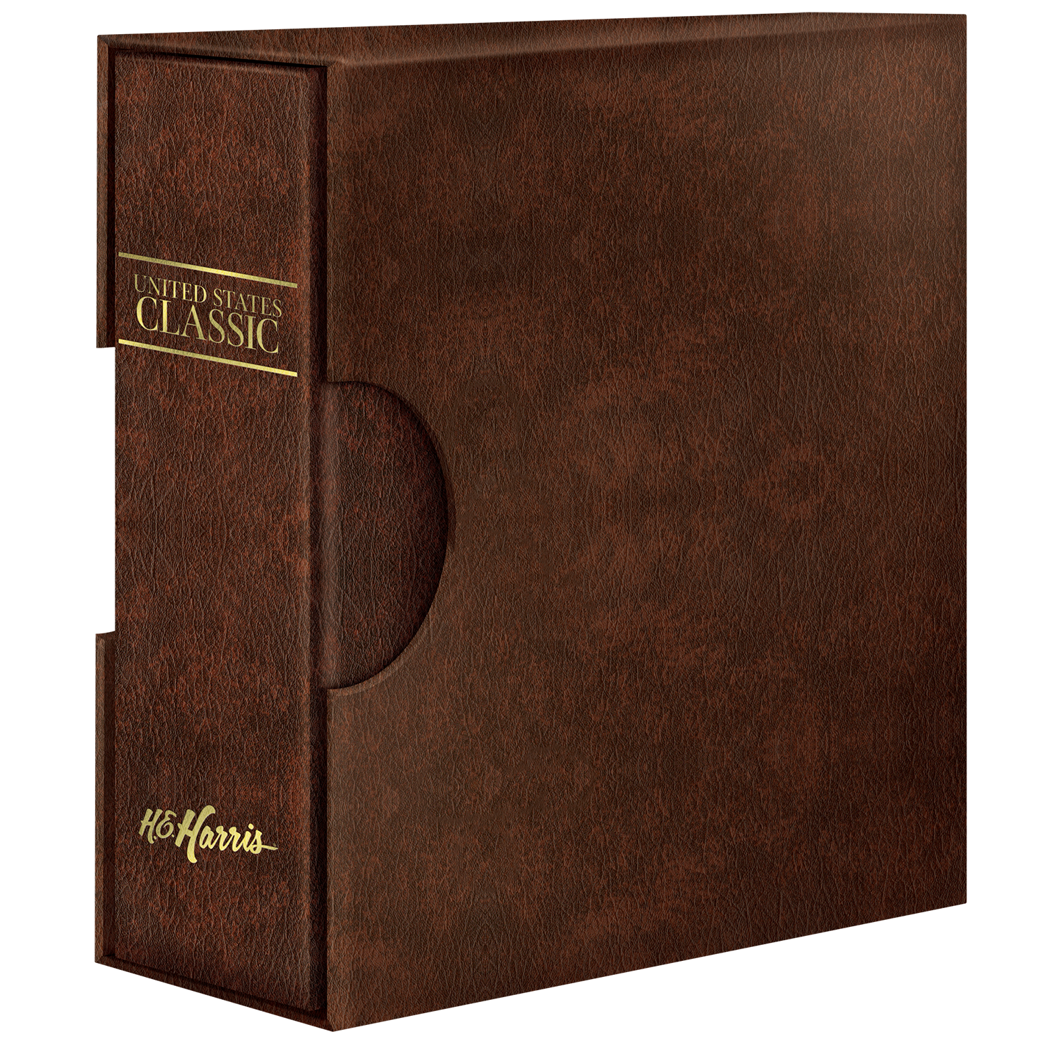 H.E. Harris United States Classic Stamp Album Binder & Slipcase Only