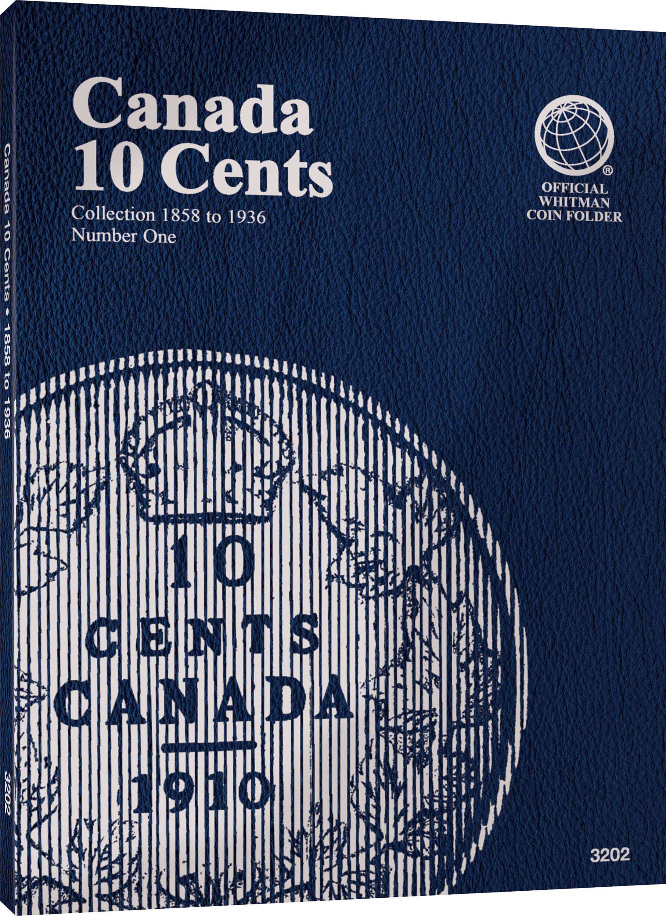 Official Whitman® Coin Folder 3-Volume Set – Canadian Dimes Complete Collection: 1858 to Date - Image 2