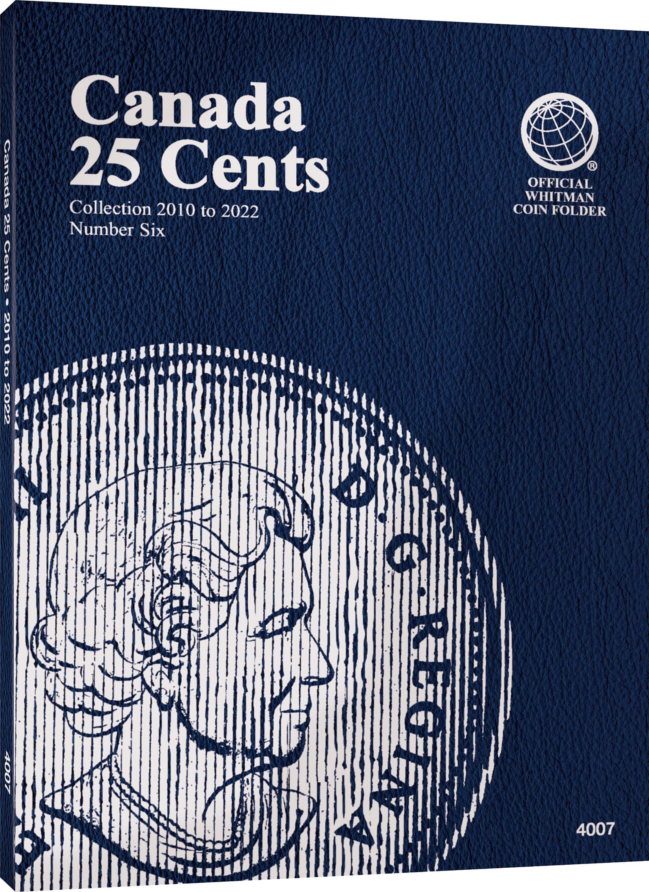 Official Whitman® Coin Folder 7-Volume Set – Canadian Quarters Complete Collection: 1870 to Date - Image 7