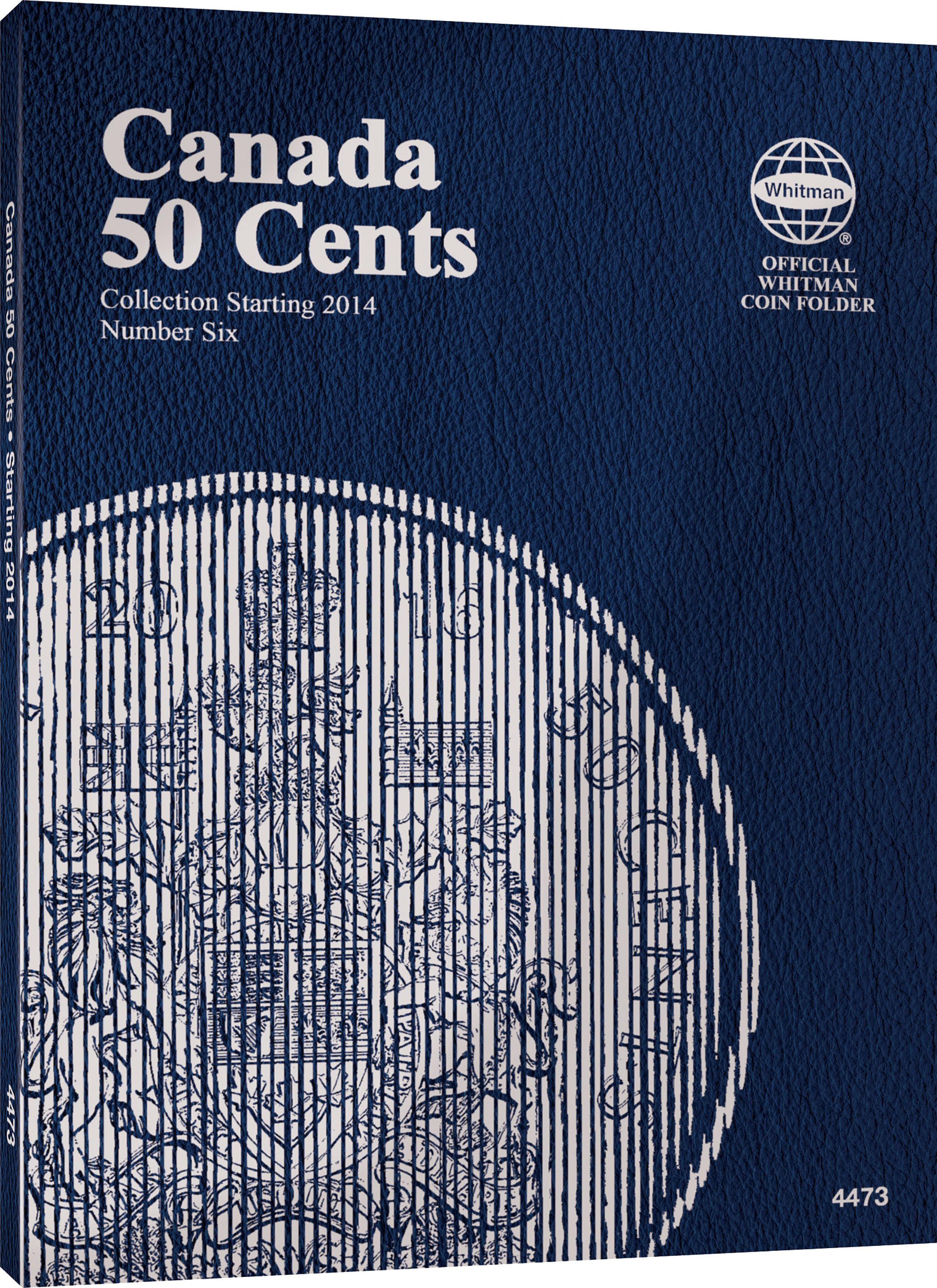 Official Whitman® Coin Folder 6-Volume Set – Canadian Half Dollars Complete Collection: 1870 to Date - Image 7