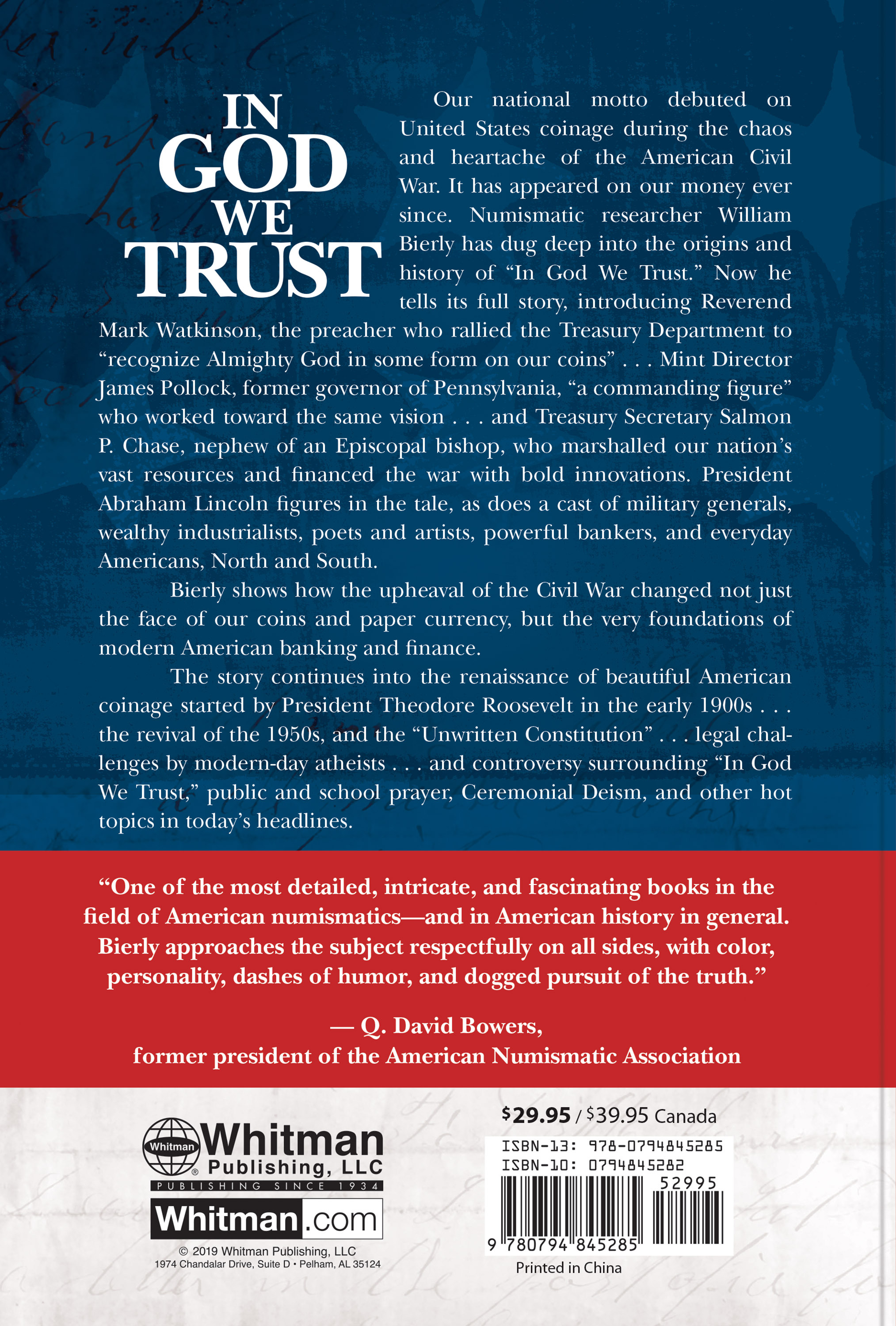 In God We Trust – The American Civil War, Money, Banking, and Religion