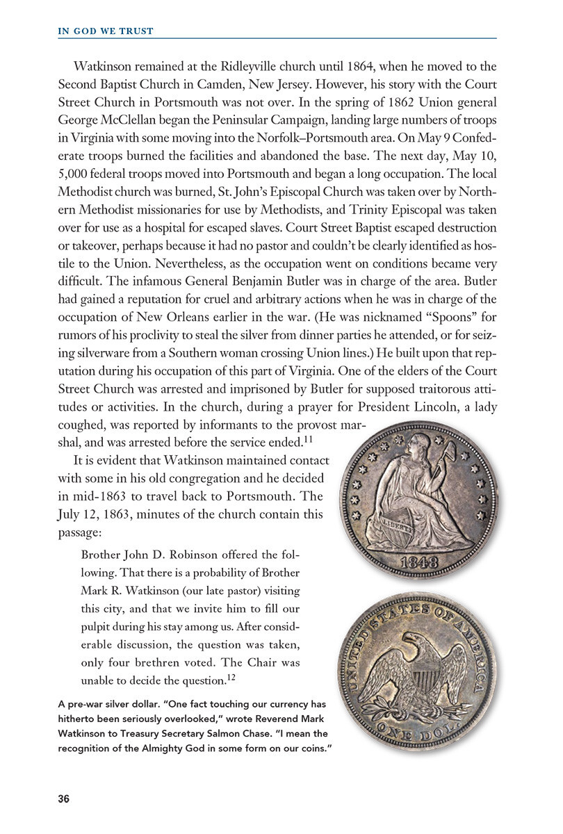 In God We Trust – The American Civil War, Money, Banking, and Religion