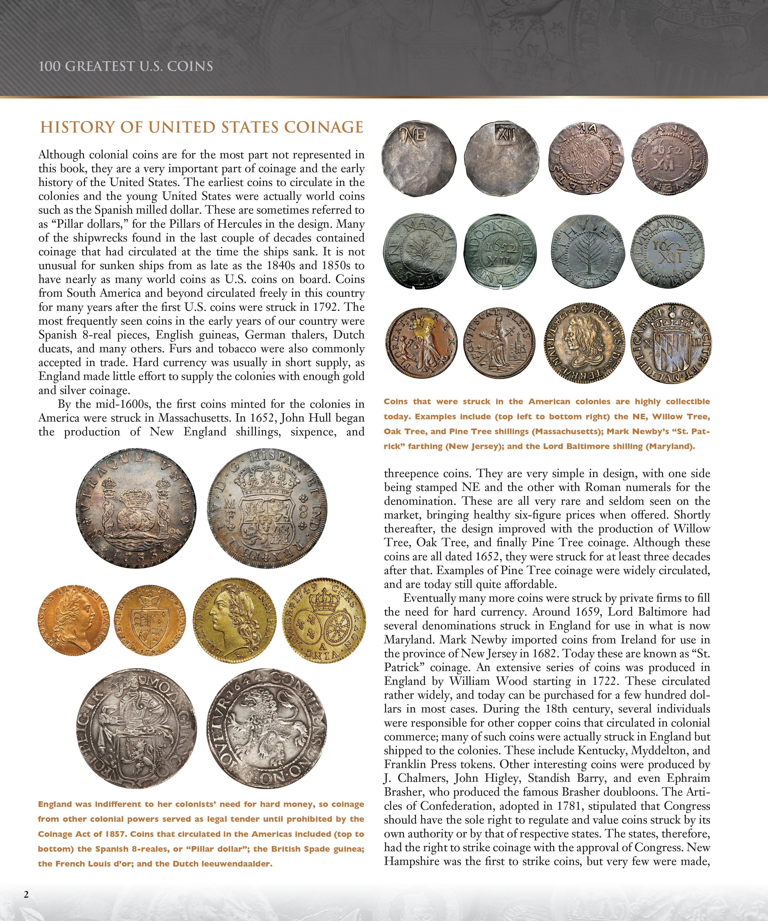 100 Greatest Series: 100 Greatest United States Coins