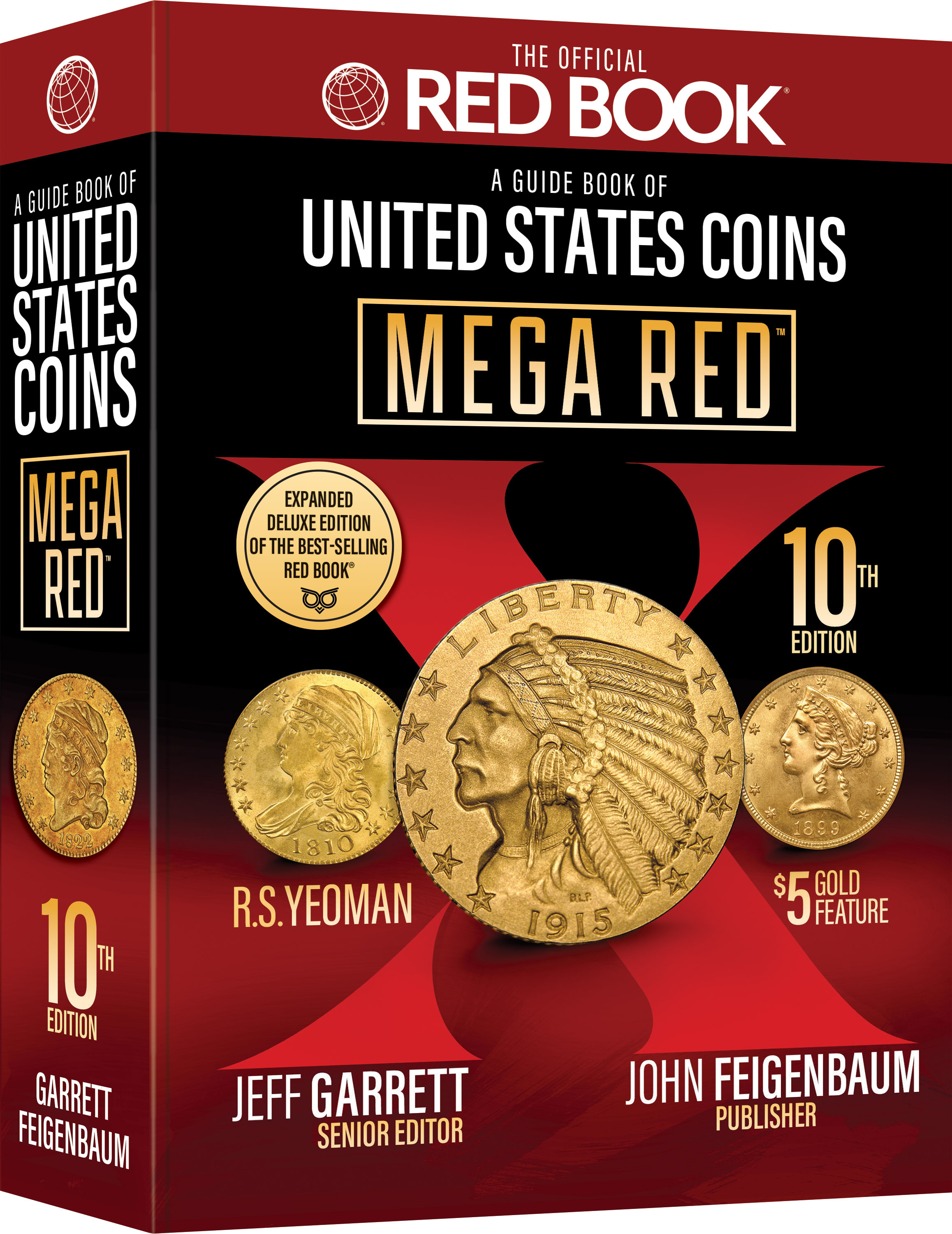Mega Red: A Guide Book of United States Coins, Deluxe Edition