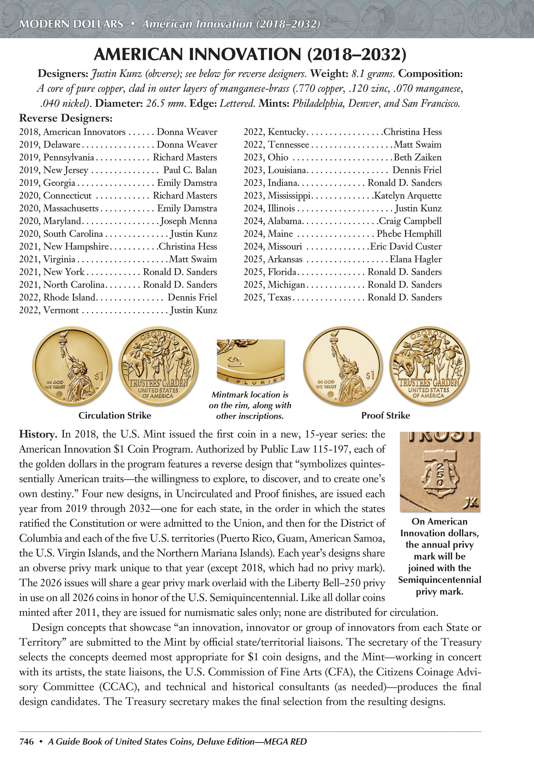 Mega Red: A Guide Book of United States Coins, Deluxe Edition