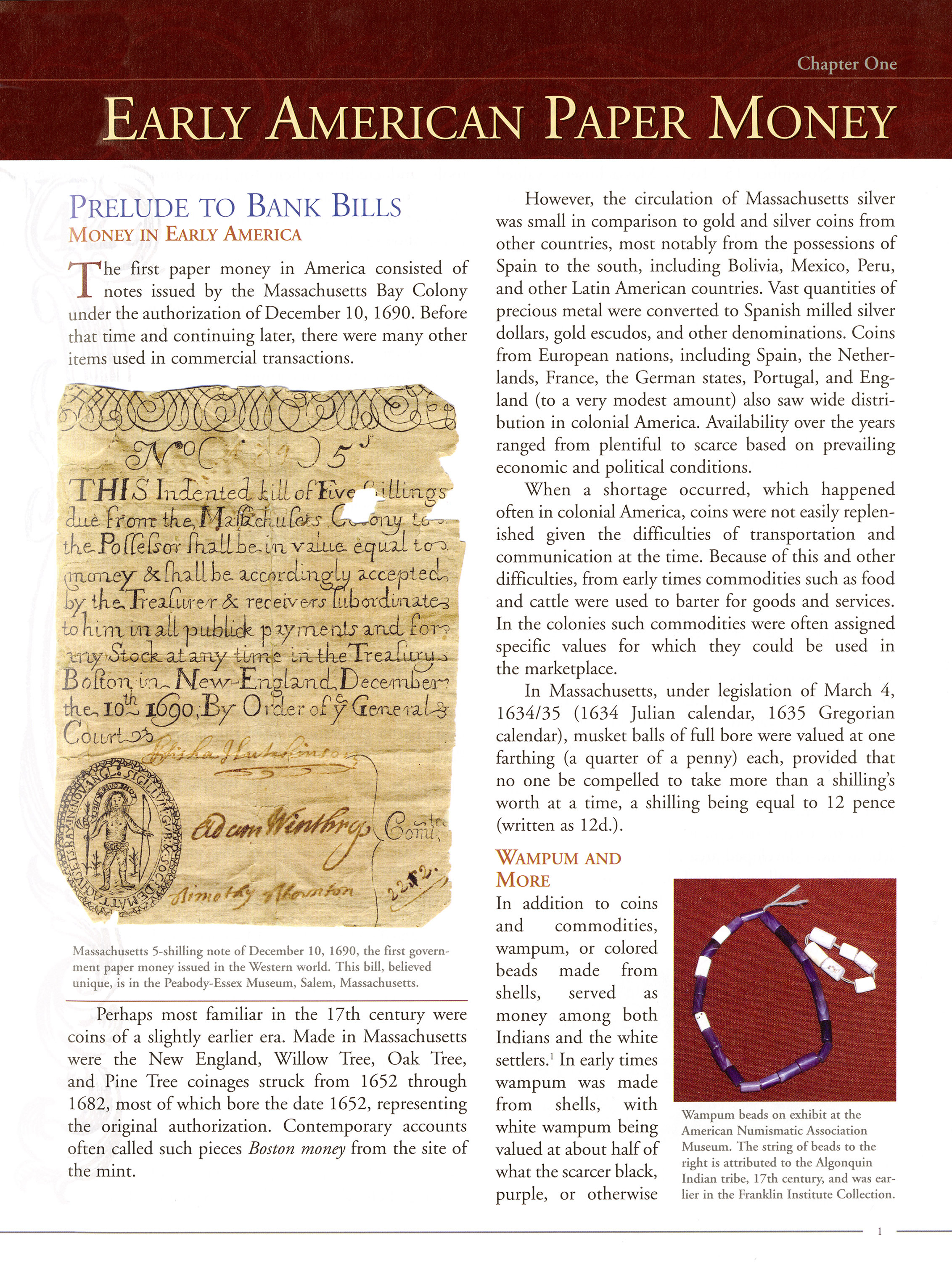 Obsolete Paper Money Issued by Banks in the United States, 1782-1866 – A Study and Appreciation for the Numismatist and Historian