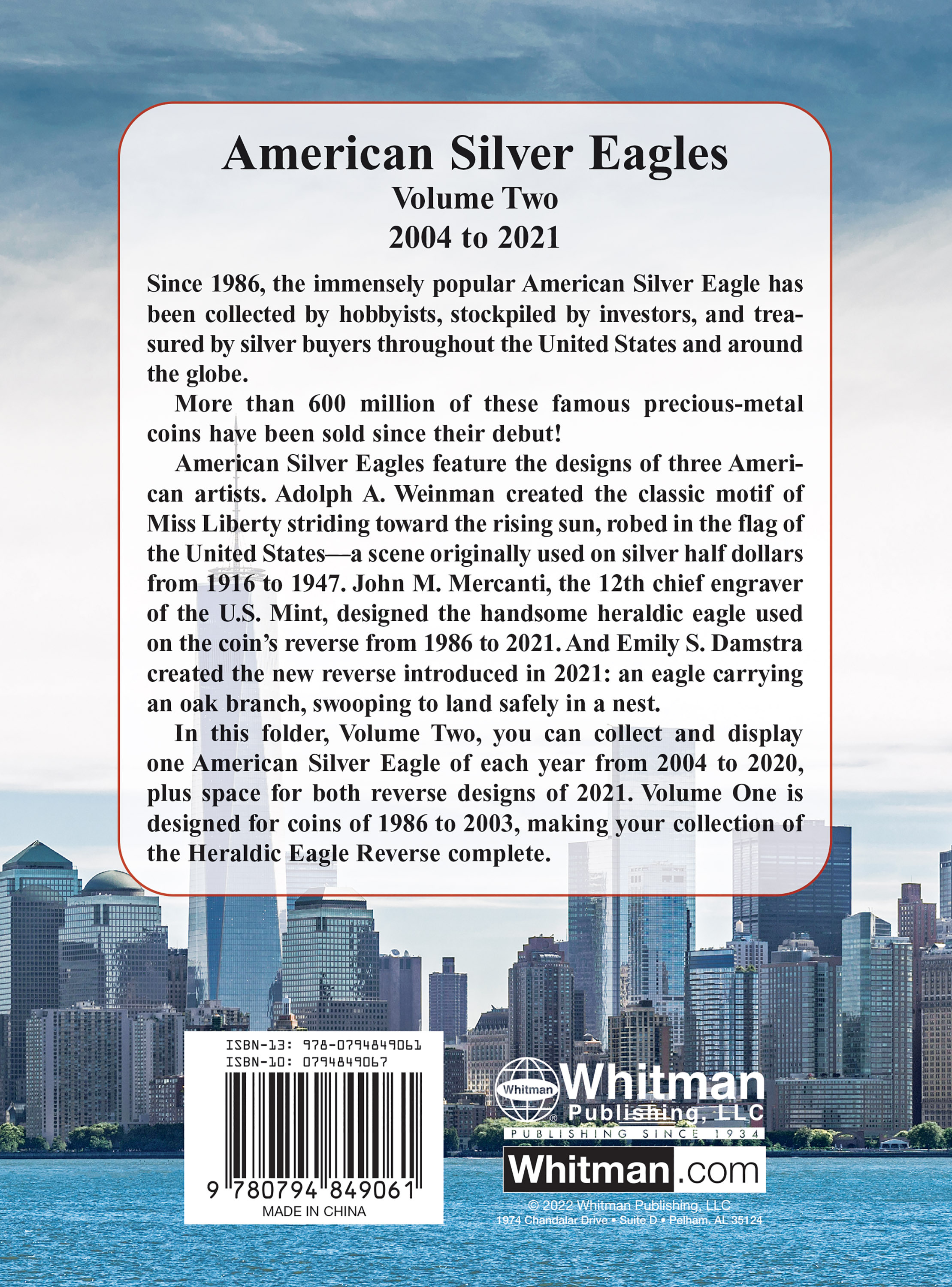 Official Whitman® Coin Folder – American Silver Eagles Volume #1: 1986-2003