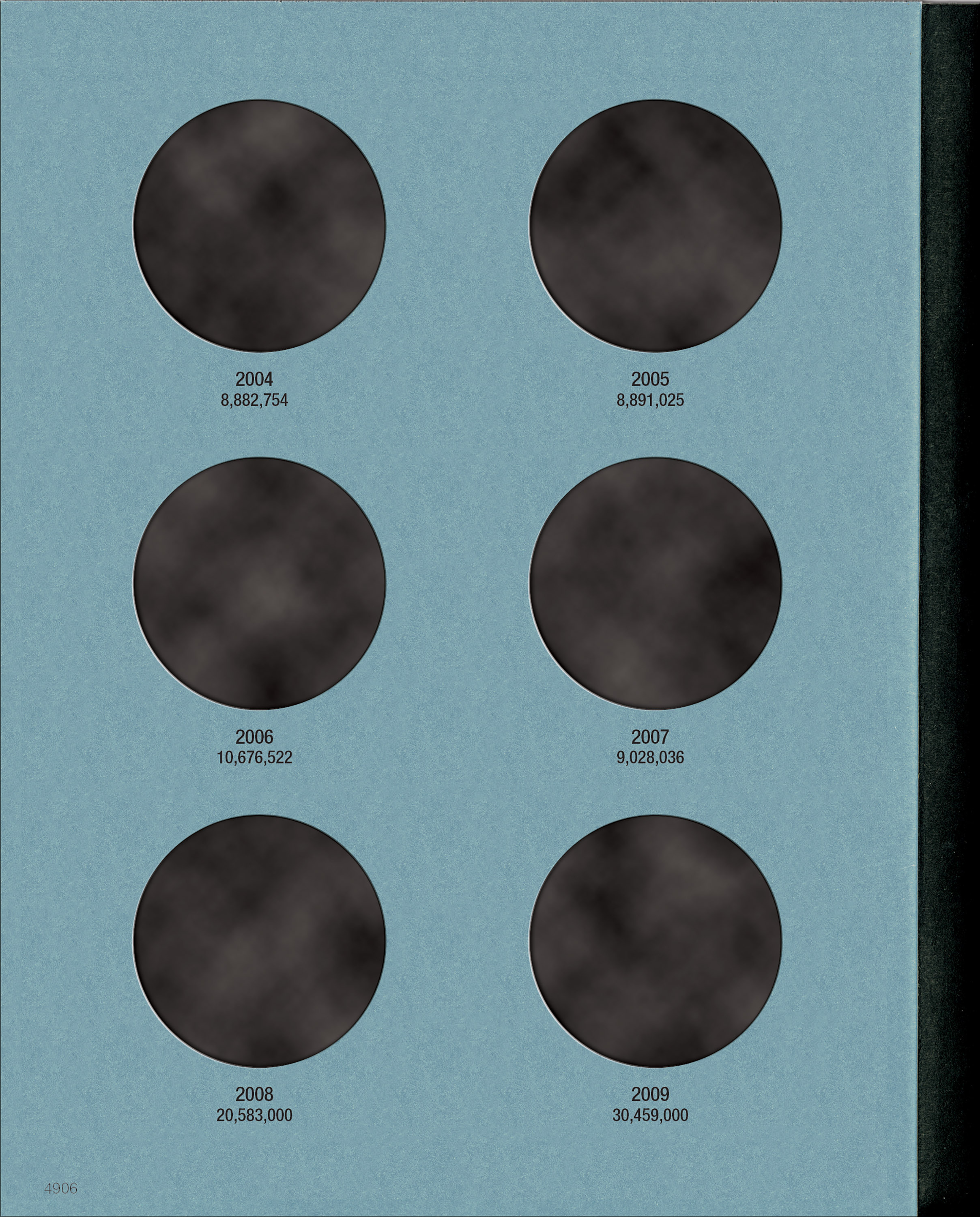 Official Whitman® Coin Folder – American Silver Eagles Volume #1: 1986-2003