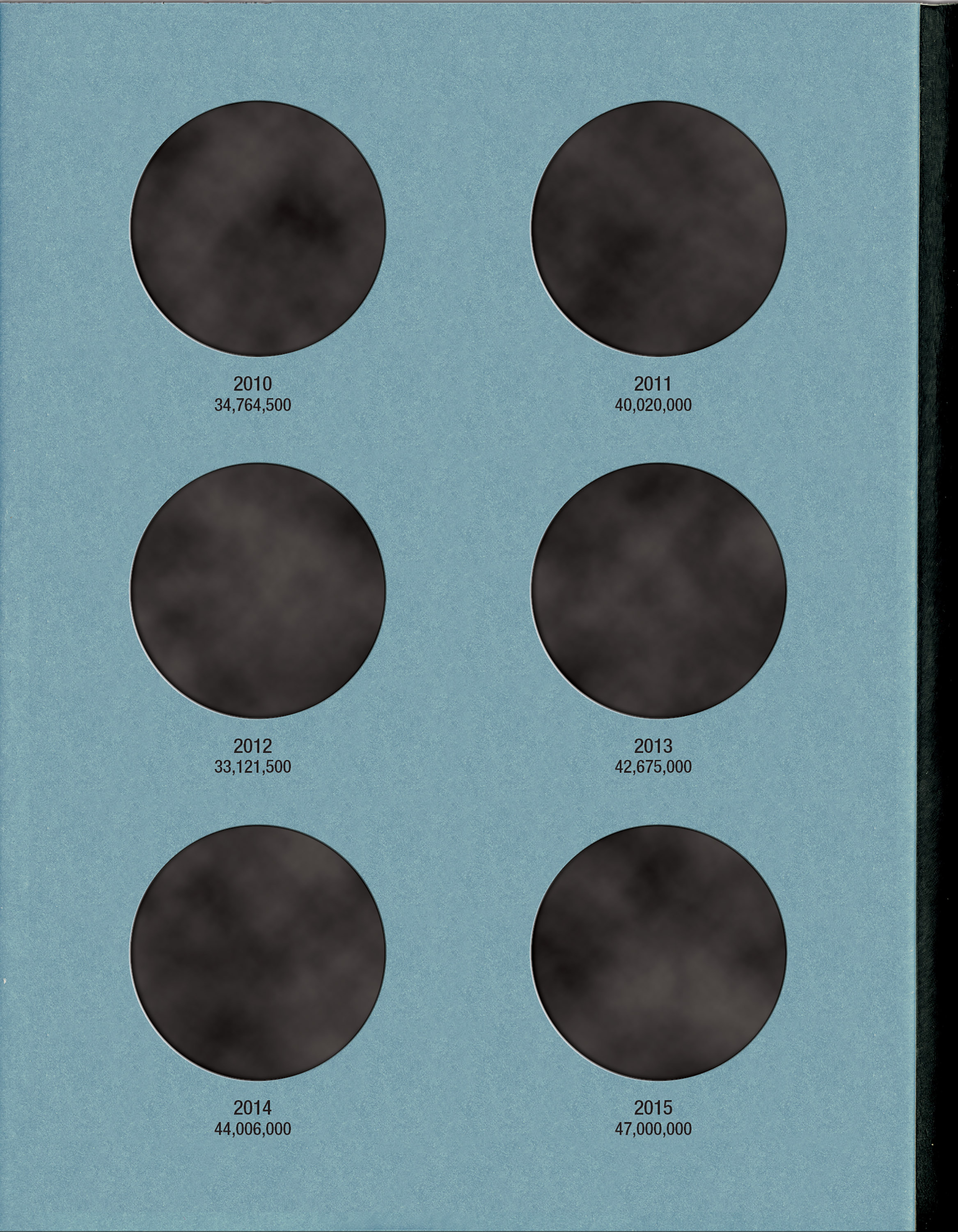 Official Whitman® Coin Folder – American Silver Eagles Volume #1: 1986-2003
