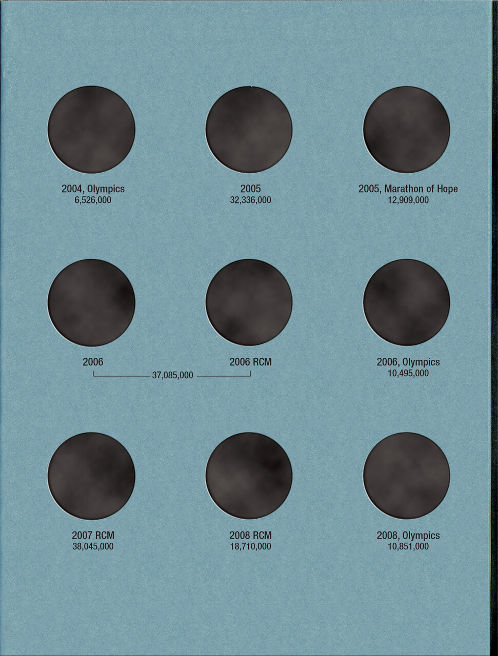 Official Whitman® Coin Folder – Canada Dollars Collection #4: 1987-2008