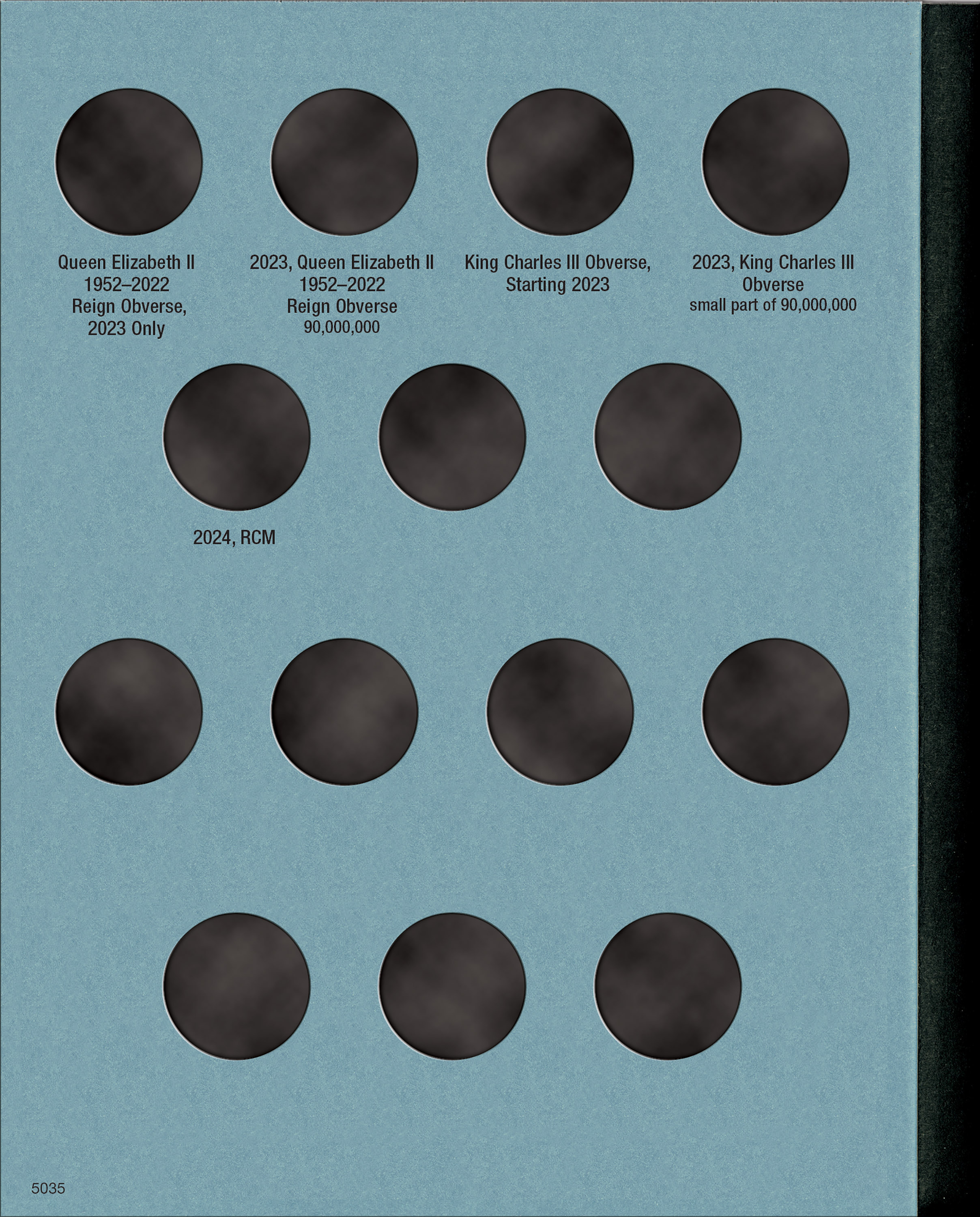 Official Whitman® Coin Folder – Canada Quarters (25 Cents) Collection #7: Starting 2023