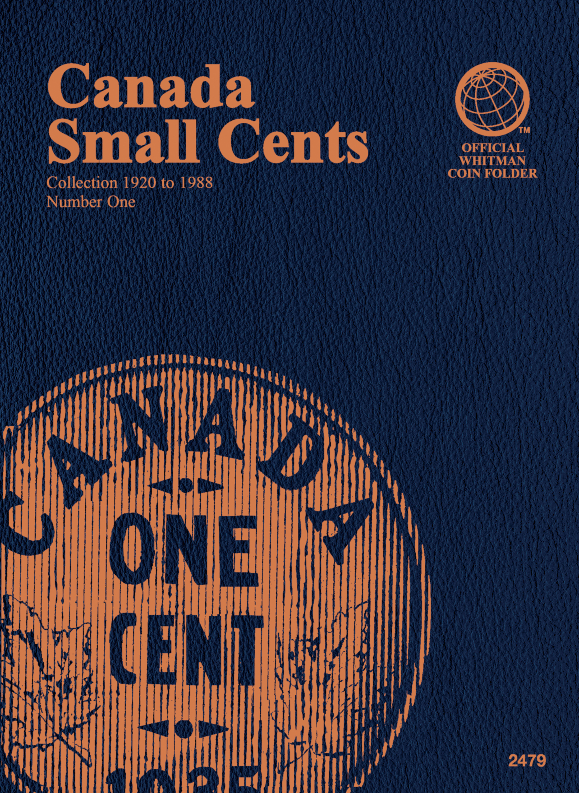 Official Whitman® Coin Folder – Canada Small Cents (Pennies) Collection #1: 1920-1988