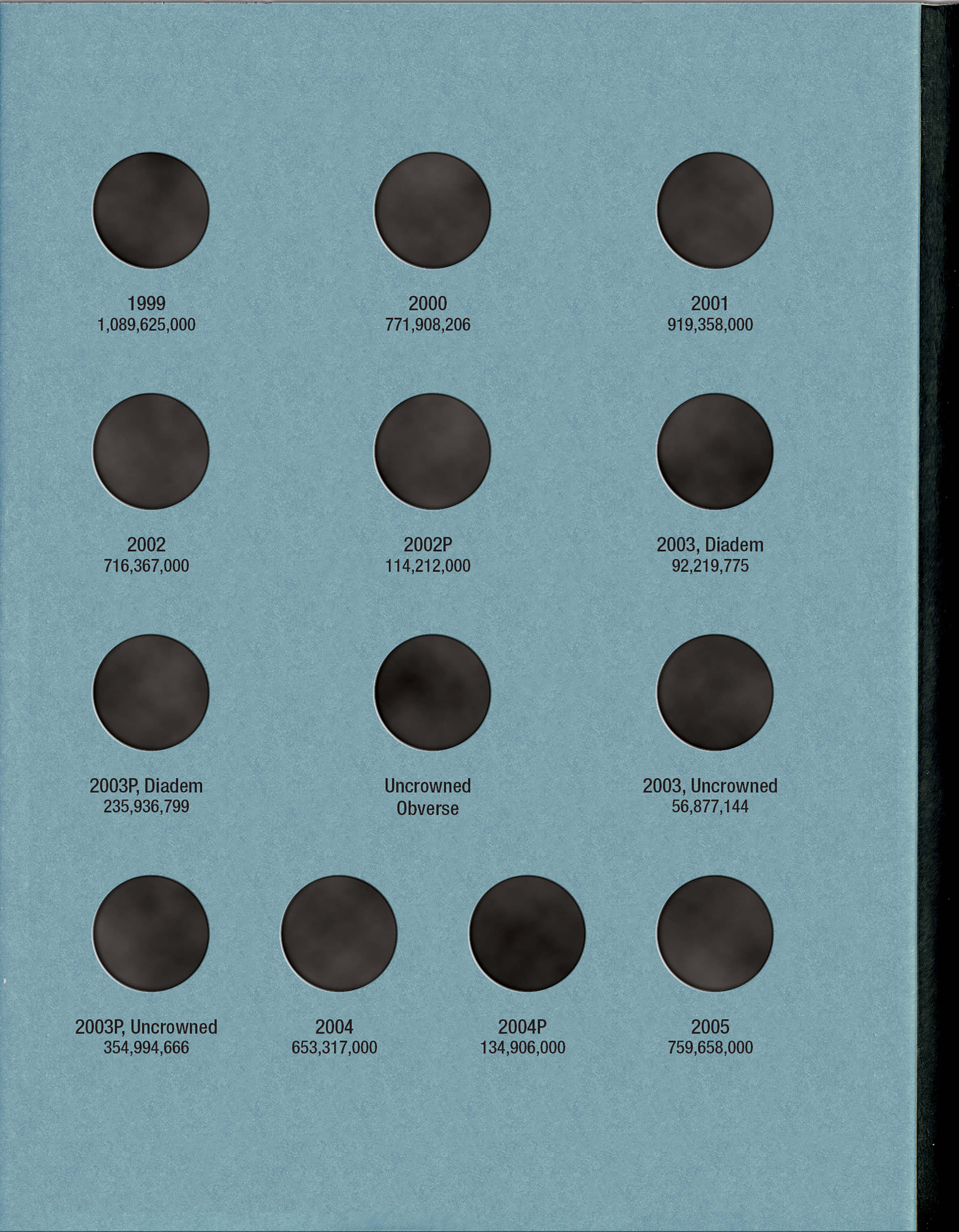 Official Whitman® Coin Folder – Canada Small Cents (Pennies) Collection #2: 1989-2012