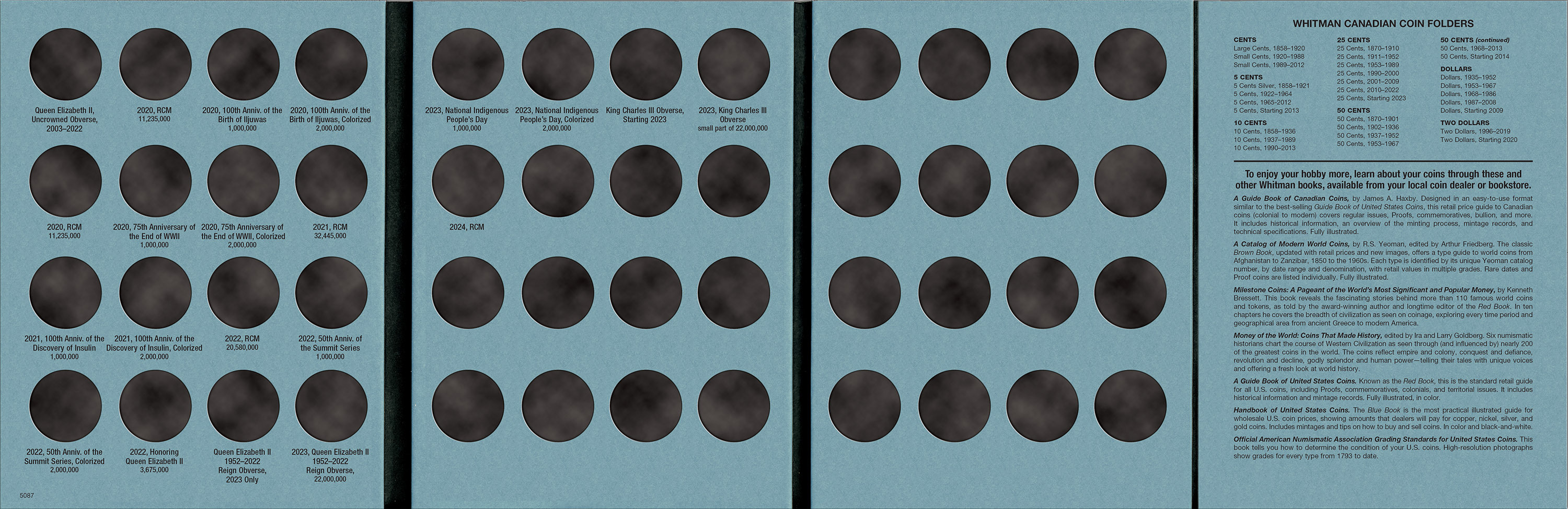 Official Whitman® Coin Folder – Canada Two-Dollars (Toonies) Collection #2: Starting 2020