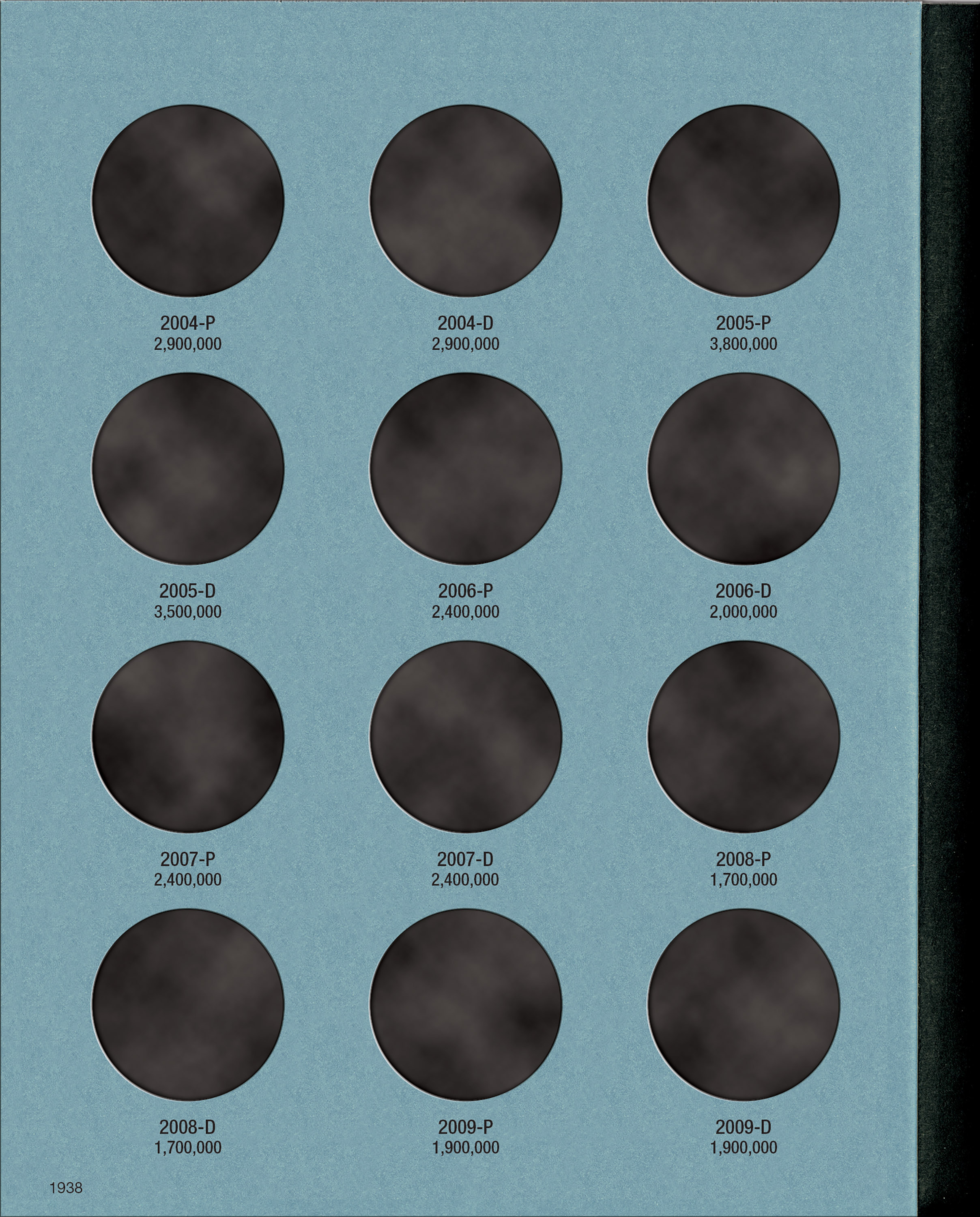 Official Whitman® Coin Folder – Kennedy Half Dollars Collection #3: 2004-2021