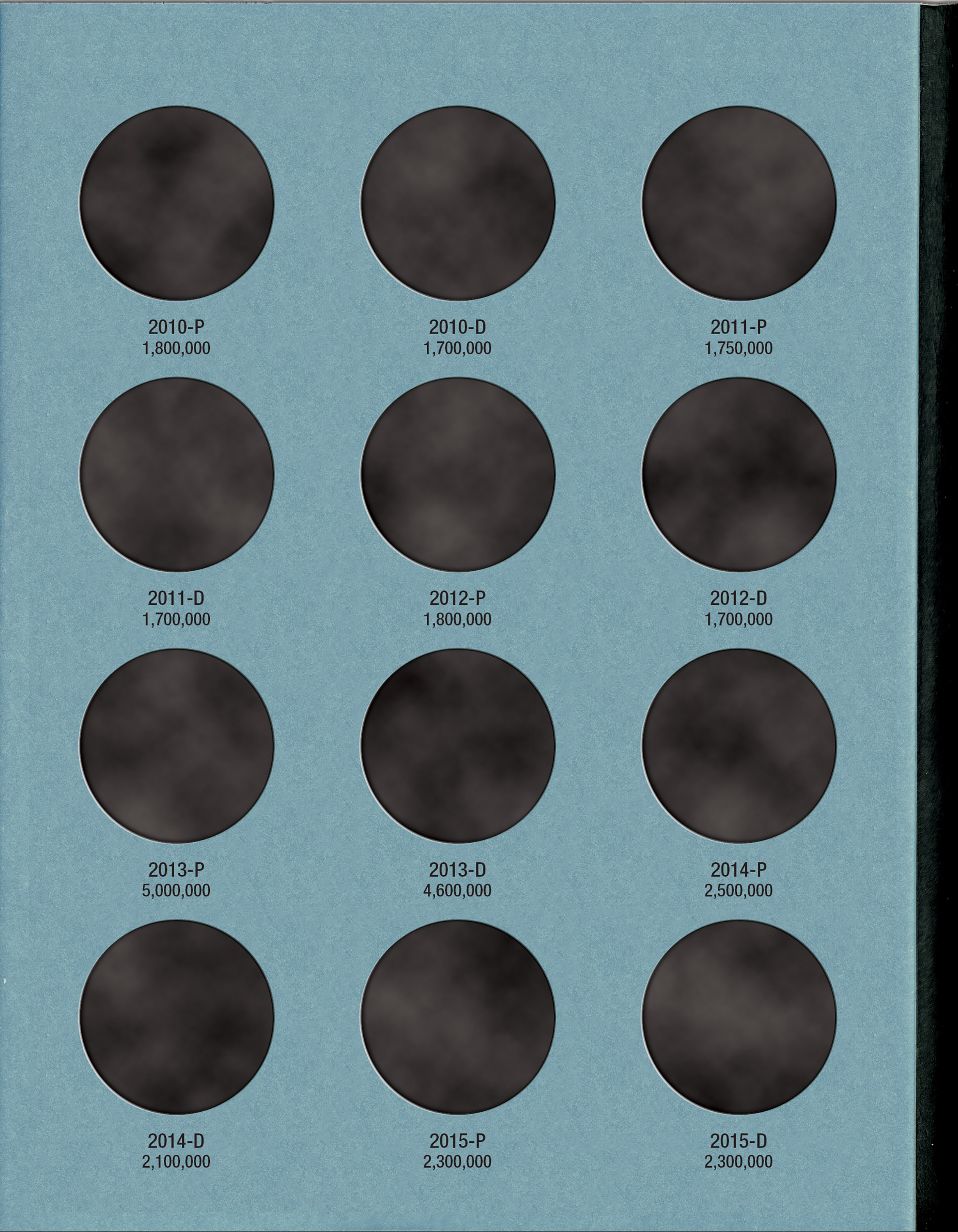 Official Whitman® Coin Folder – Kennedy Half Dollars Collection #3: 2004-2021