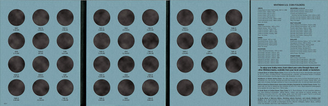 Official Whitman® Coin Folder – Liberty Walking Half Dollars Collection #2: 1937-1947