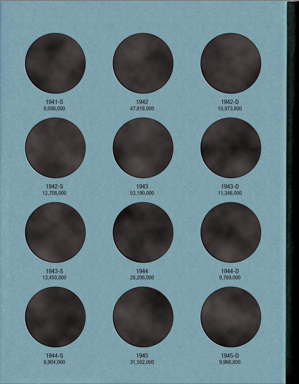 Official Whitman® Coin Folder – Liberty Walking Half Dollars Collection #2: 1937-1947