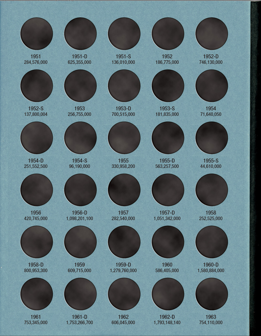 Official Whitman® Coin Folder – Lincoln Cents Collection #2: 1941-1974
