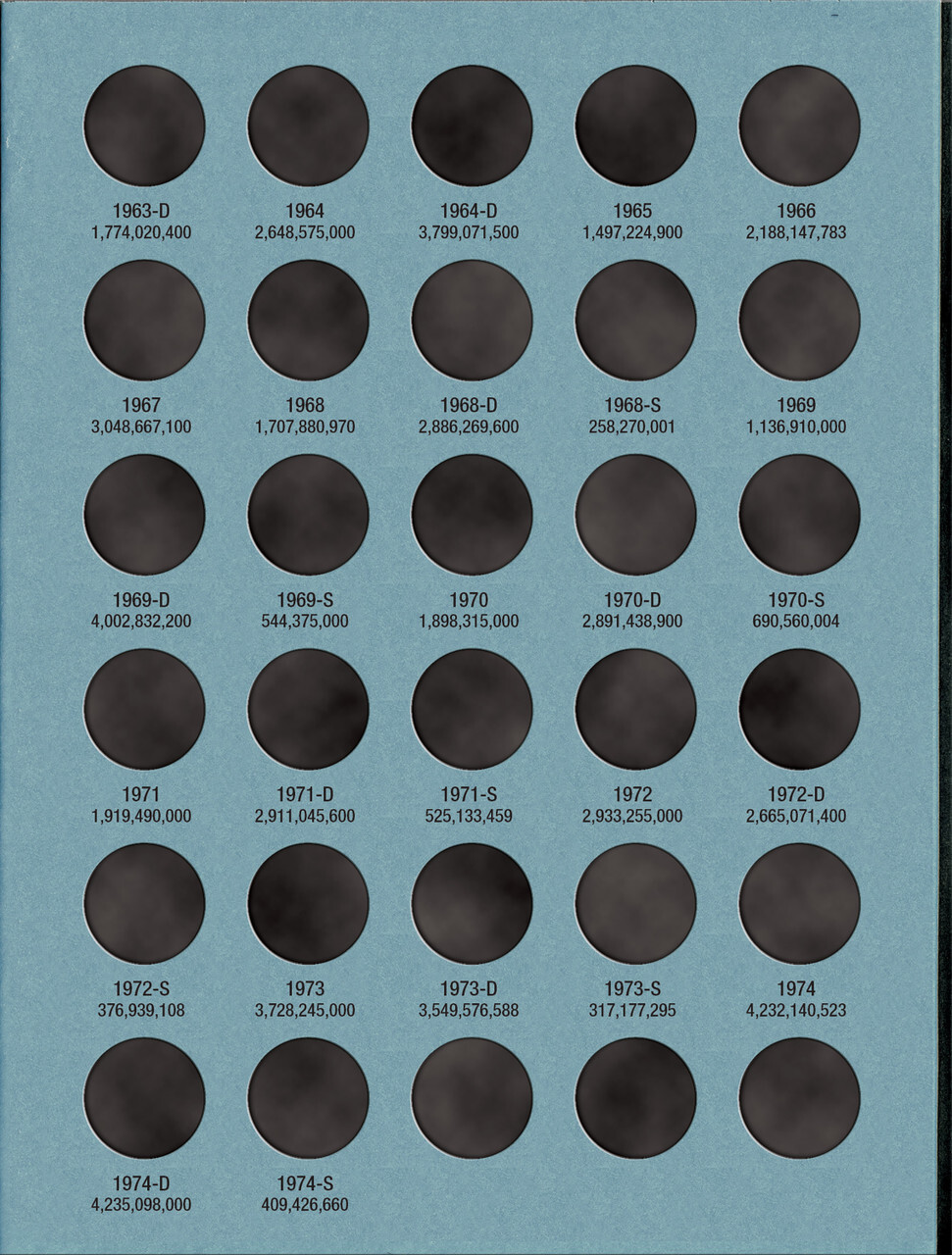 Official Whitman® Coin Folder – Lincoln Cents Collection #2: 1941-1974