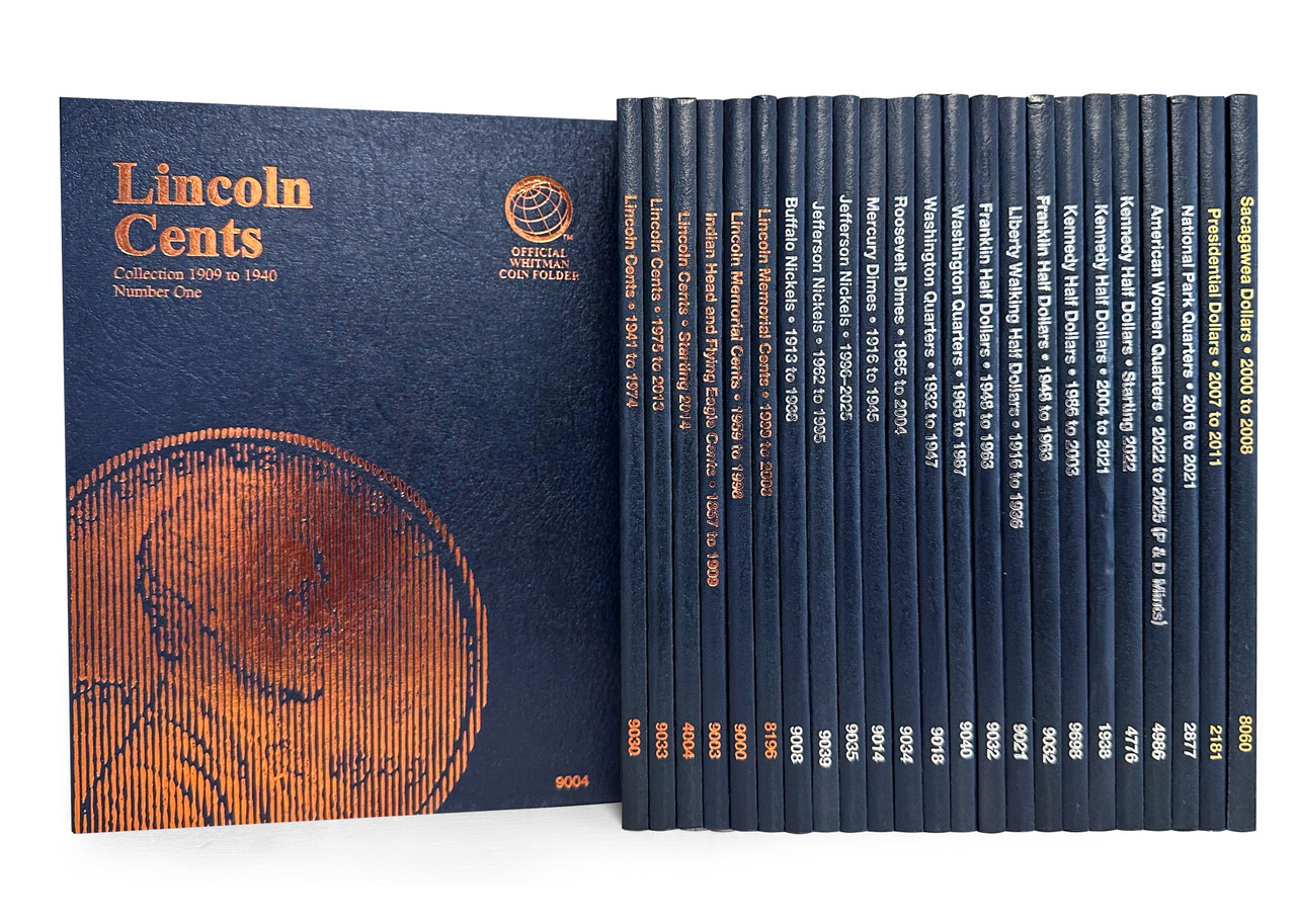 Official Whitman® Coin Folder – Lincoln Cents: Plain, No Dates