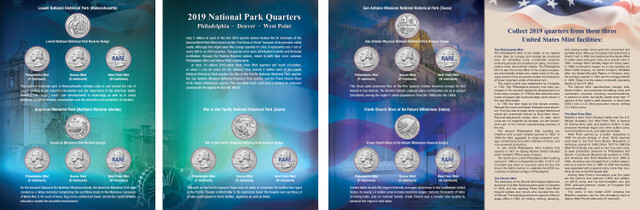 Official Whitman® Coin Folder – National Park Quarters: 2019