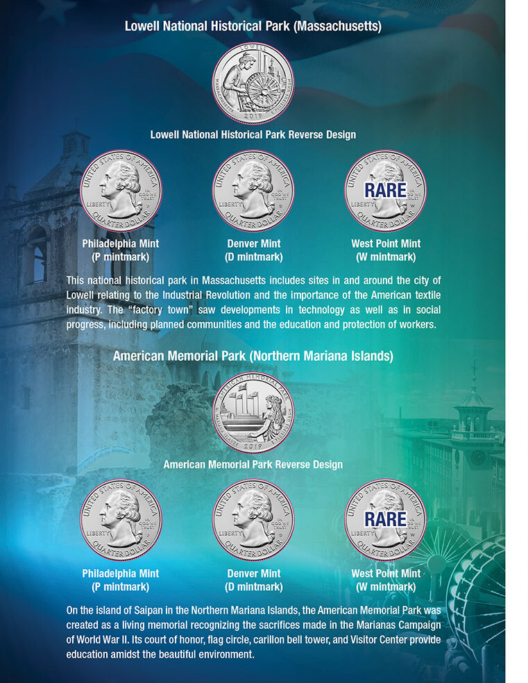 Official Whitman® Coin Folder – National Park Quarters: 2019