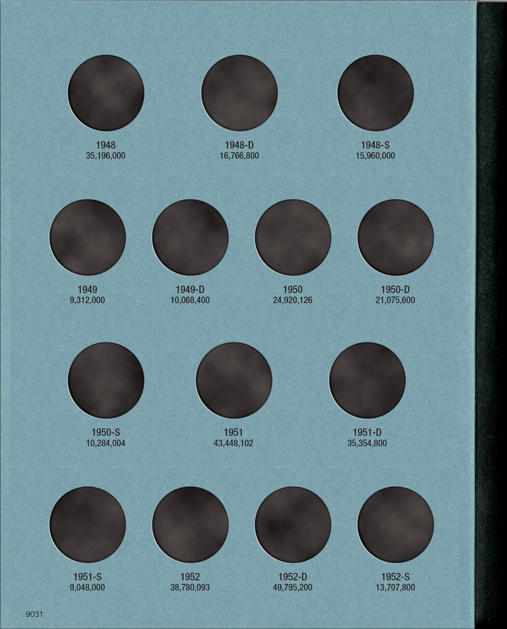 Official Whitman® Coin Folder – Washington Quarters Collection #2: 1948-1964