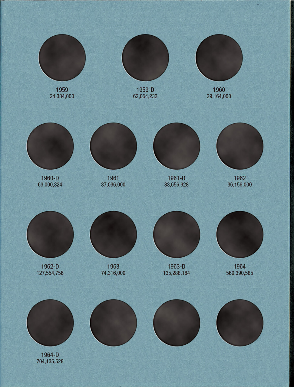 Official Whitman® Coin Folder – Washington Quarters Collection #2: 1948-1964