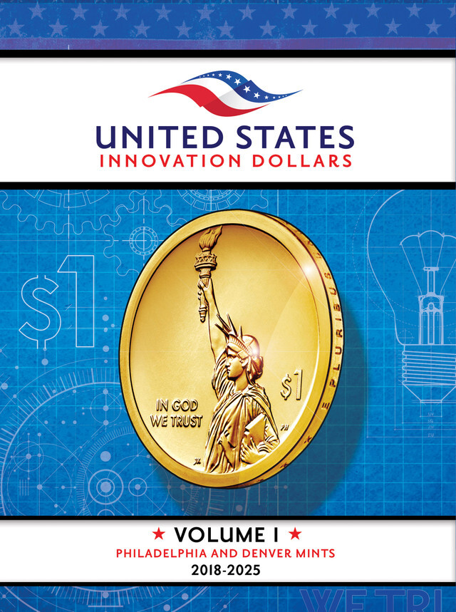 Official Whitman® Deluxe Coin Folder – American Innovation Dollars Volume #1: 2018-2025