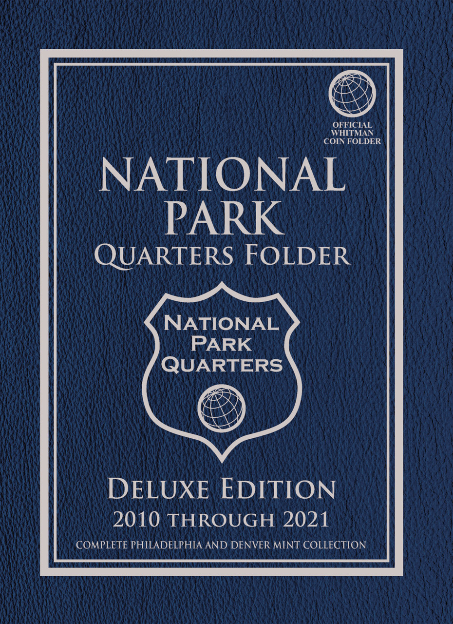 Official Whitman® Deluxe Coin Folder – National Park Quarters Collection: 2010-2021