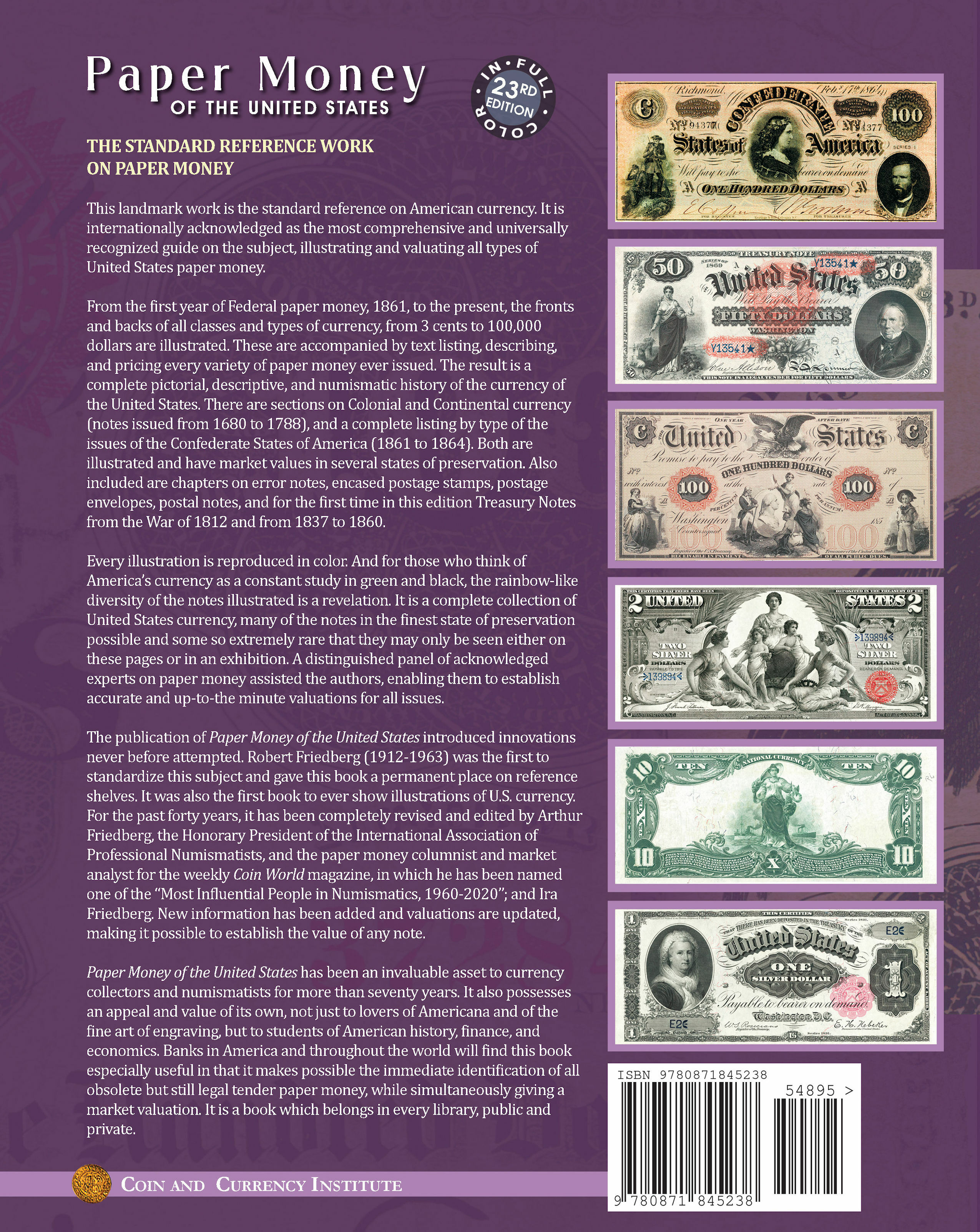 Paper Money of the United States – A Completed Illustrated Guide with Valuations