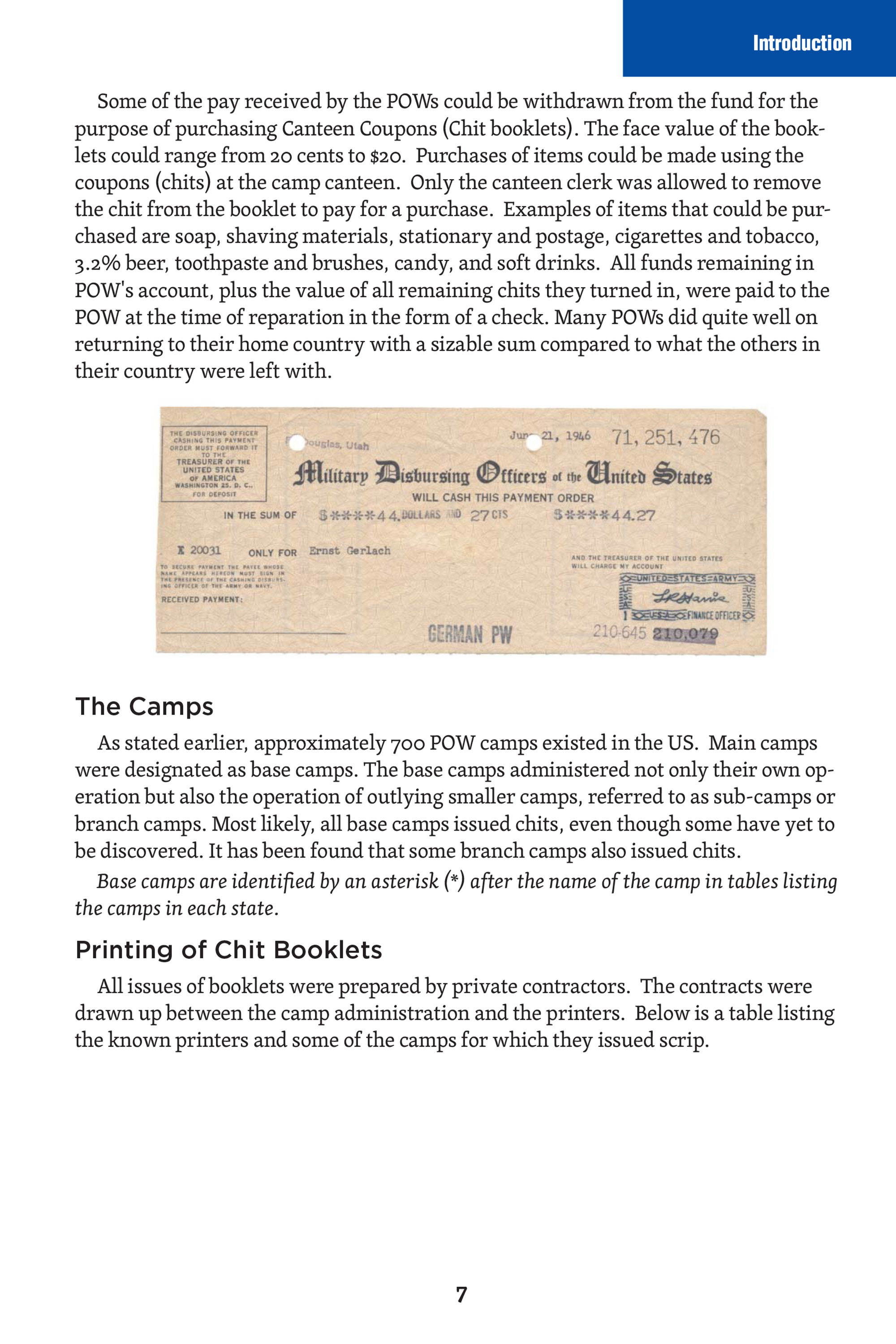 The Complete Book of World War II USA POW & Internment Camp Chits