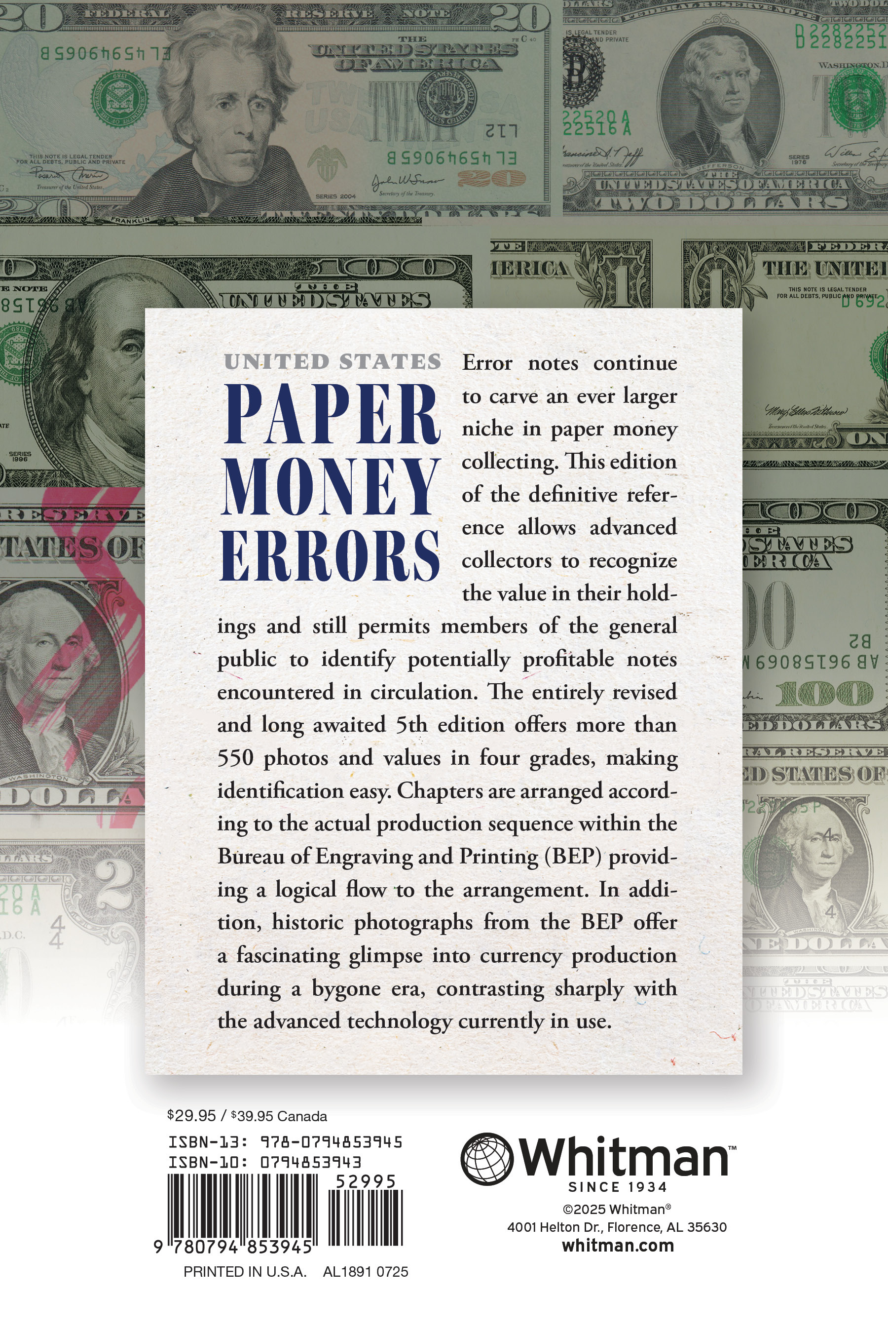 Professional Series: United States Paper Money Errors